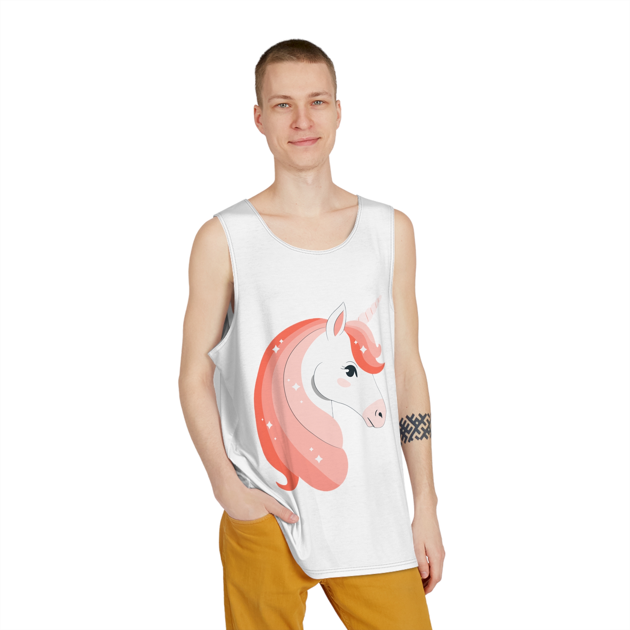 Unicorn V791 Mens Tank Aop - Image 3