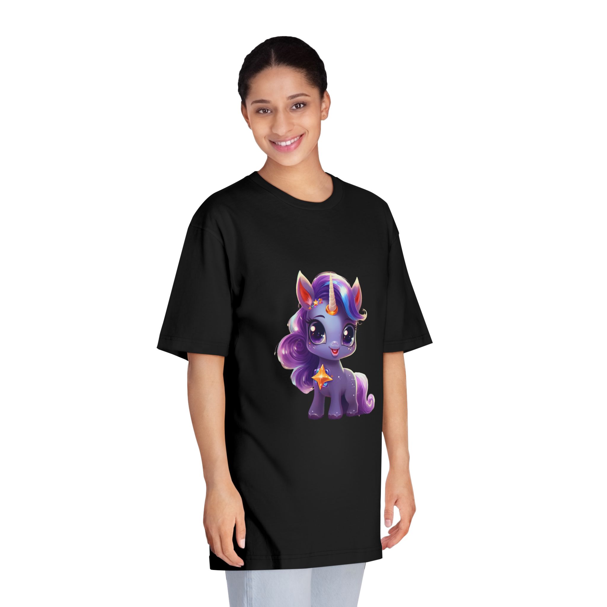 Unicorns 386 Unisex Classic Crewneck T Shirt - Image 7