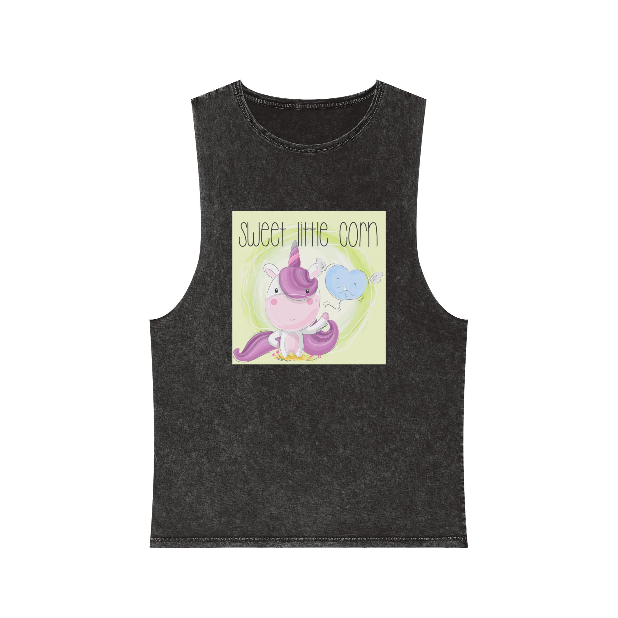 Unicorn V158 Unisex Stonewash Tank Top
