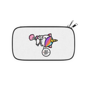 Cute Unicorn Is Flying With Fart Passport Wallet