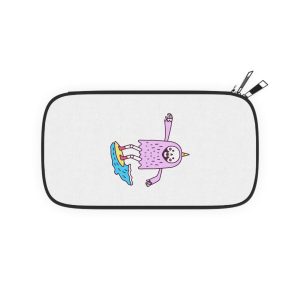 Cute Unicorn Grim Reaper Surfing Illustration T Shirt Sticker Apparel Merchandise Passport Wallet
