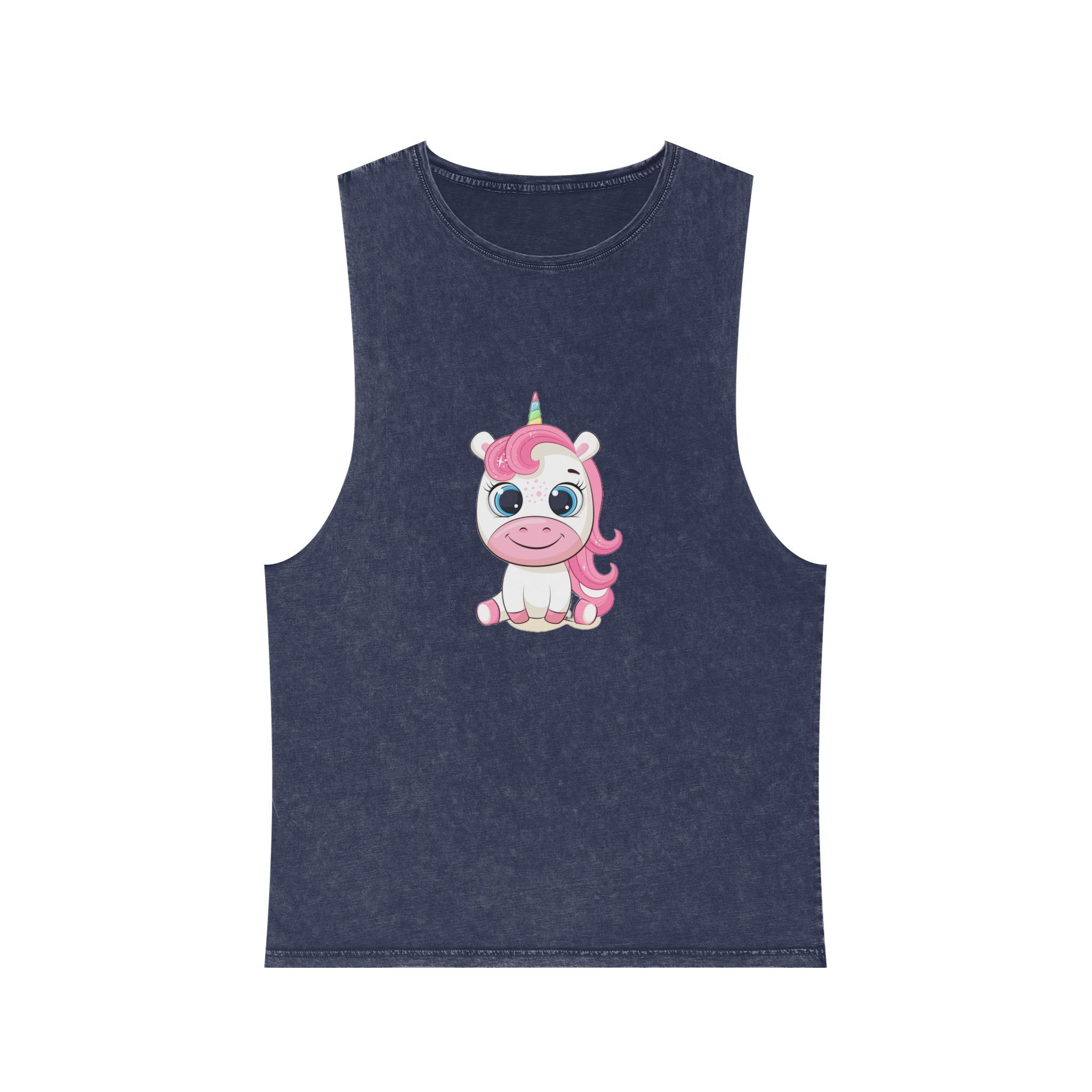 Unicorn V446 Unisex Stonewash Tank Top - Image 13