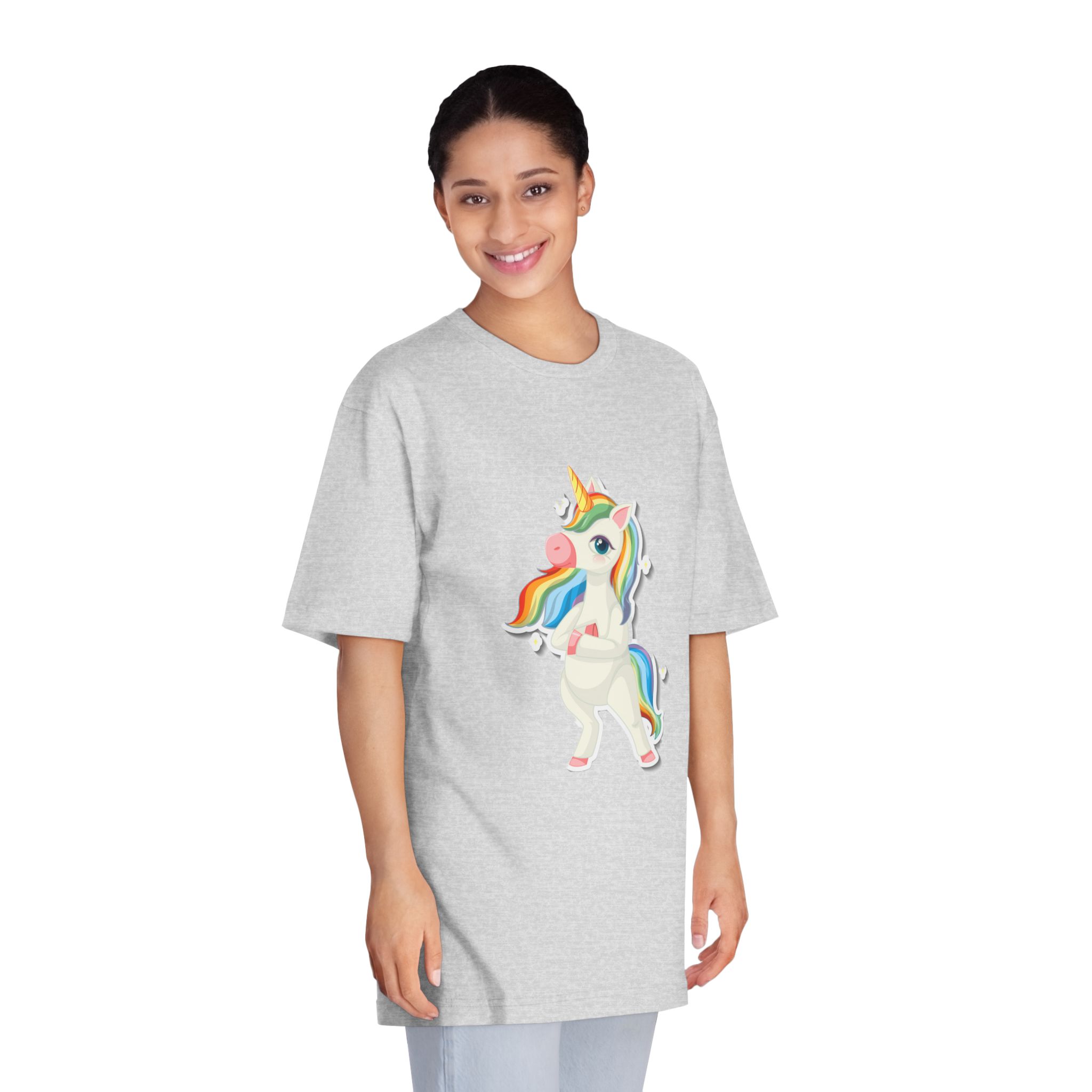 Unicorn V697 Unisex Classic Crewneck T Shirt - Image 15
