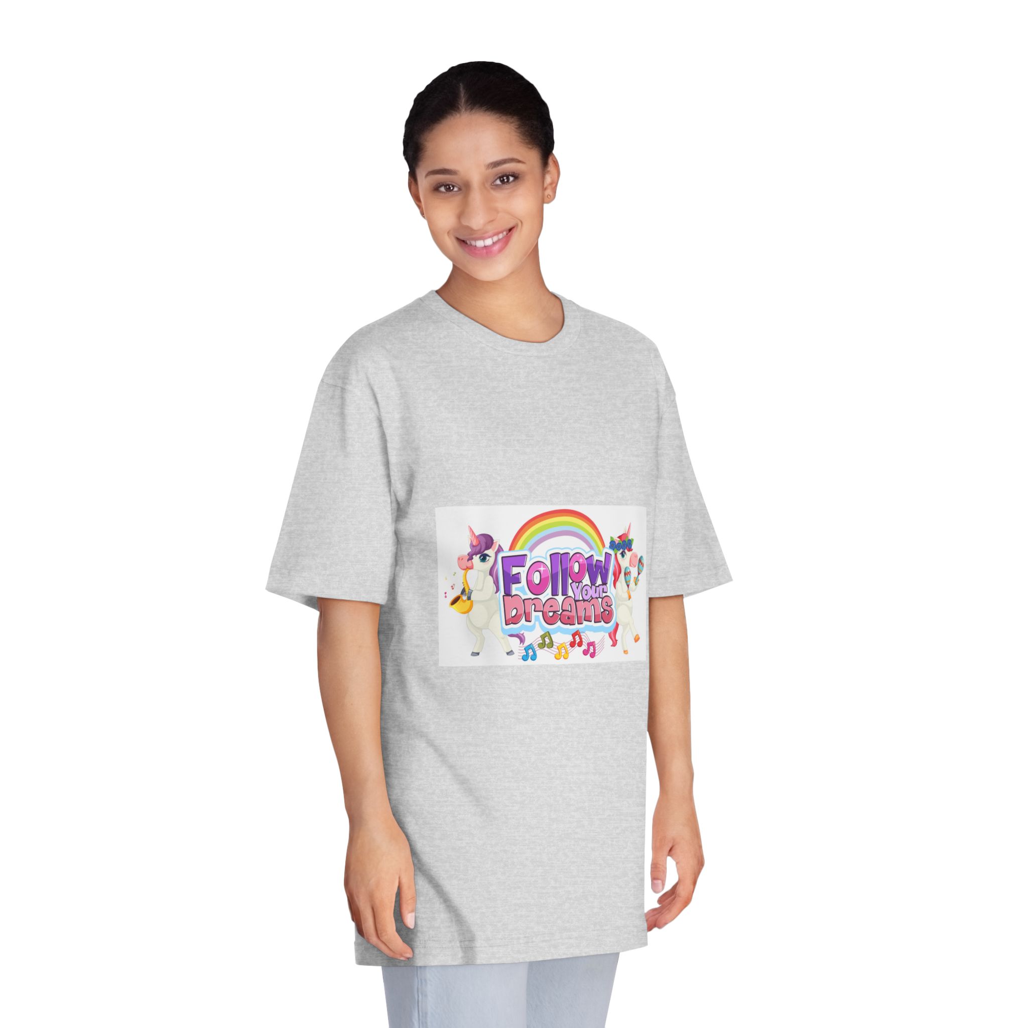 Unicorn V716 Unisex Classic Crewneck T Shirt - Image 15