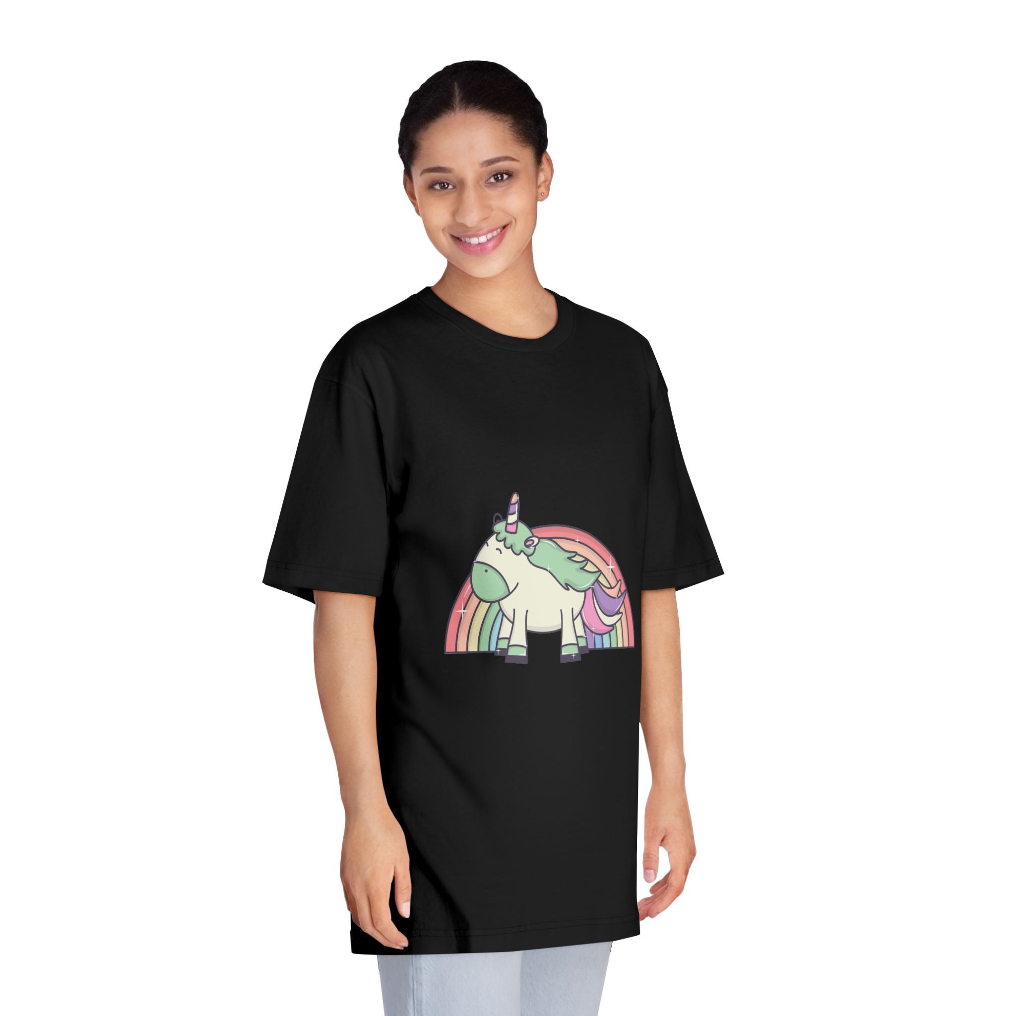 Unicorns 105 Unisex Classic Crewneck T Shirt - Image 7