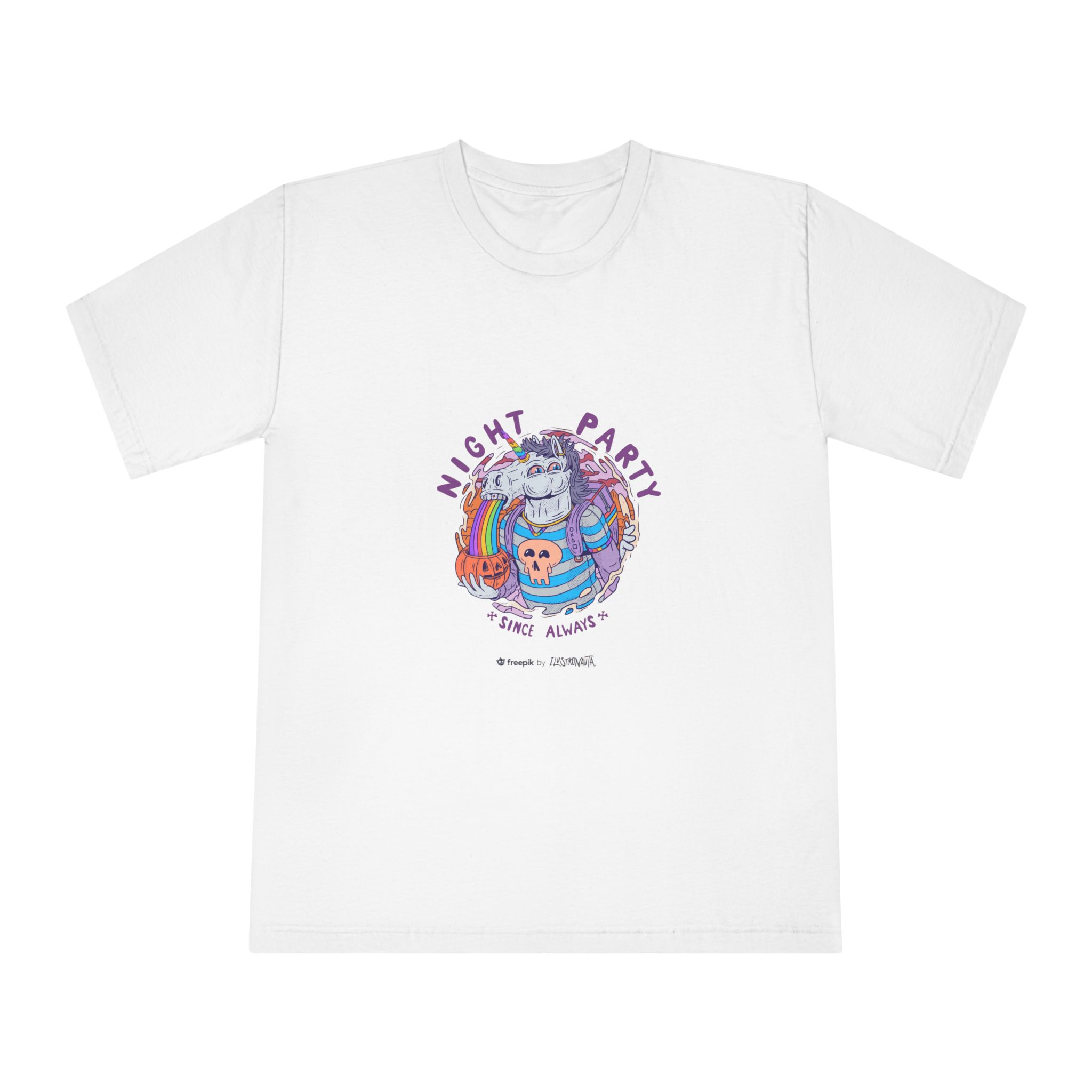 Unicorn V691 Unisex Classic Crewneck T Shirt