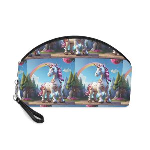 Animated Unicorn Children Generated By Ai (7) Makeup Bag