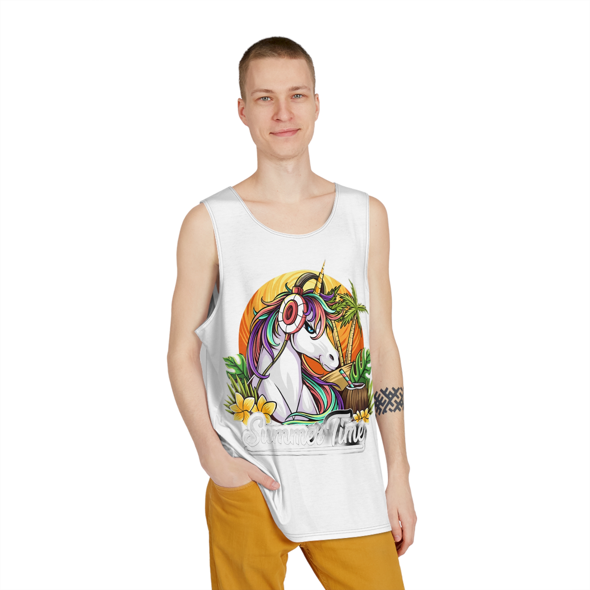 Unicorn V778 Mens Tank Aop - Image 3