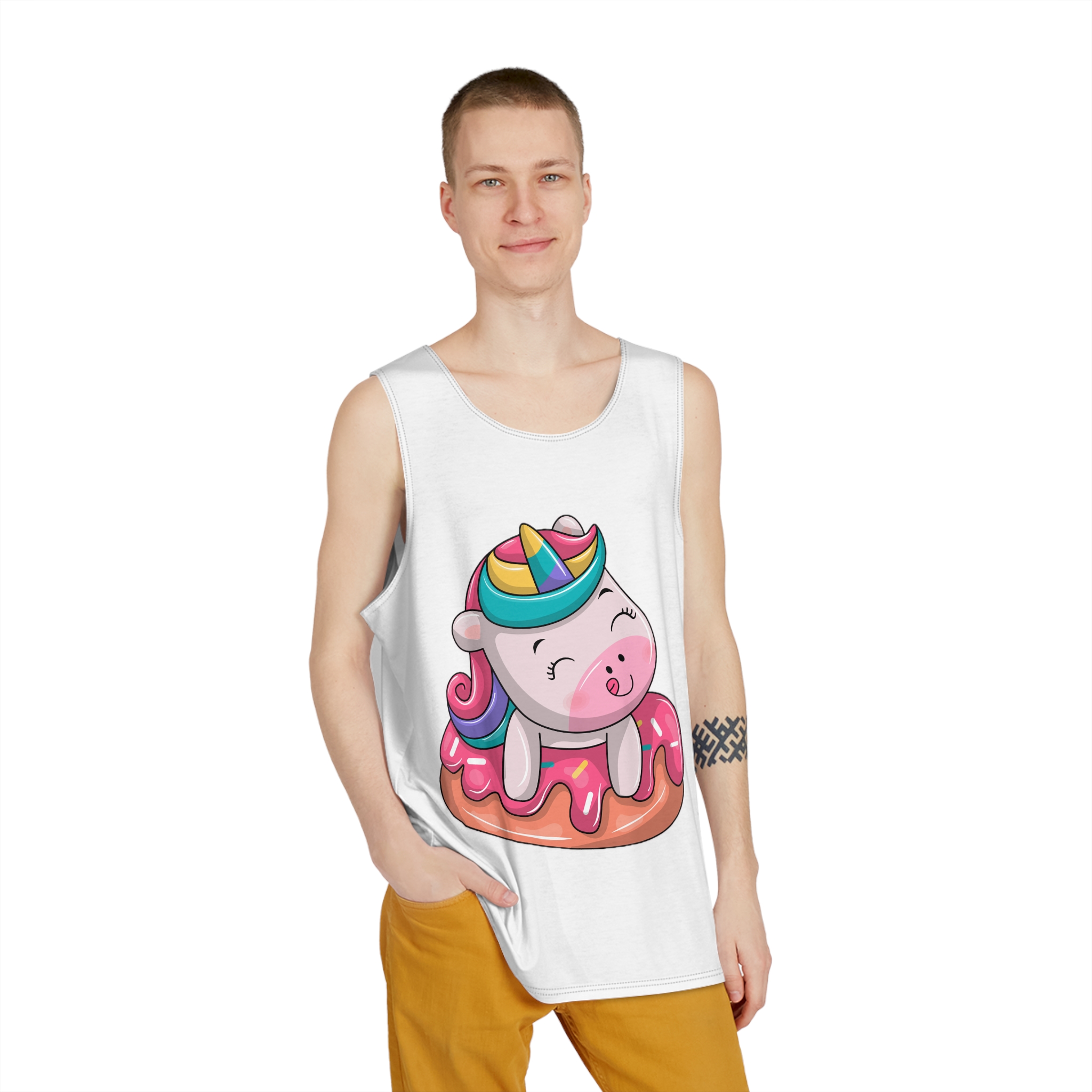 Unicorn V545 Mens Tank Aop - Image 3