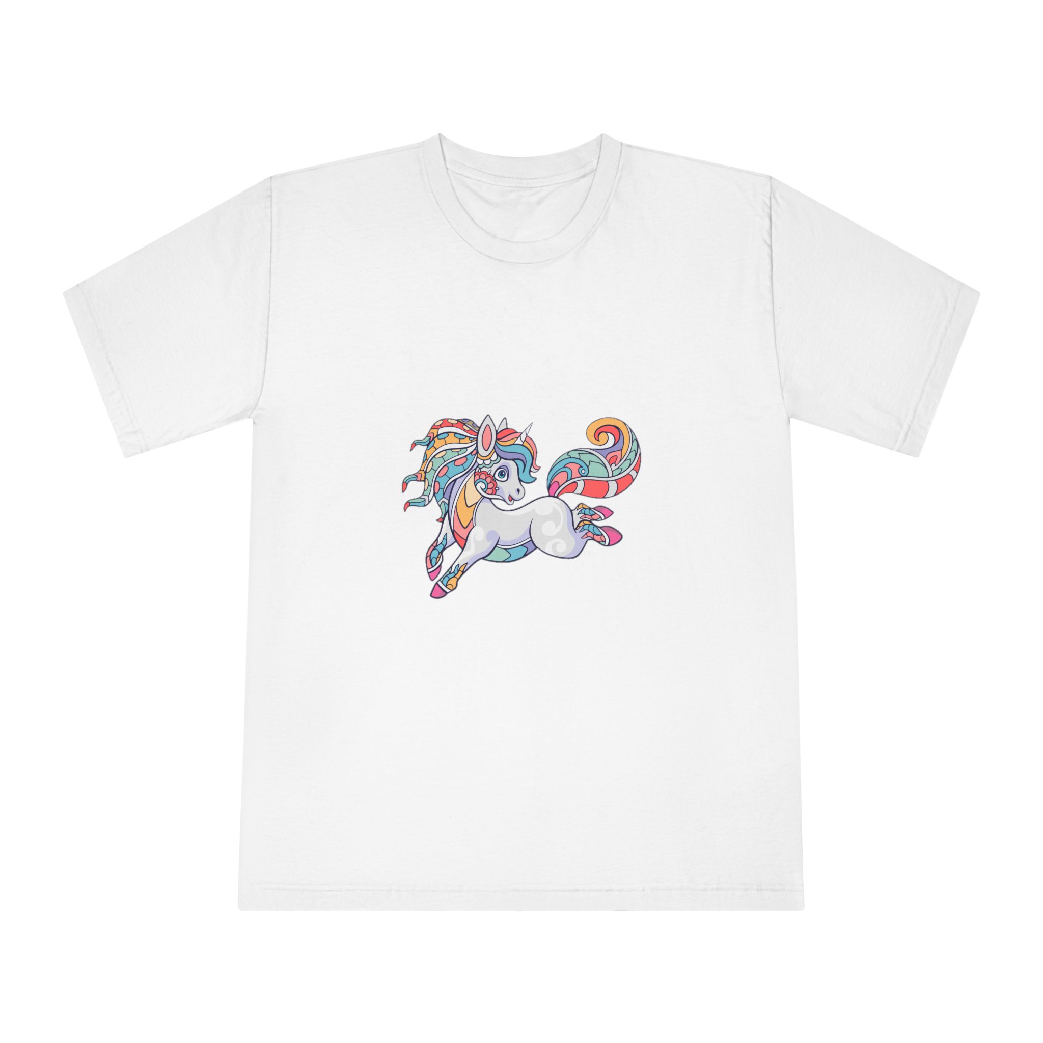 Unicorn V871 Unisex Classic Crewneck T Shirt