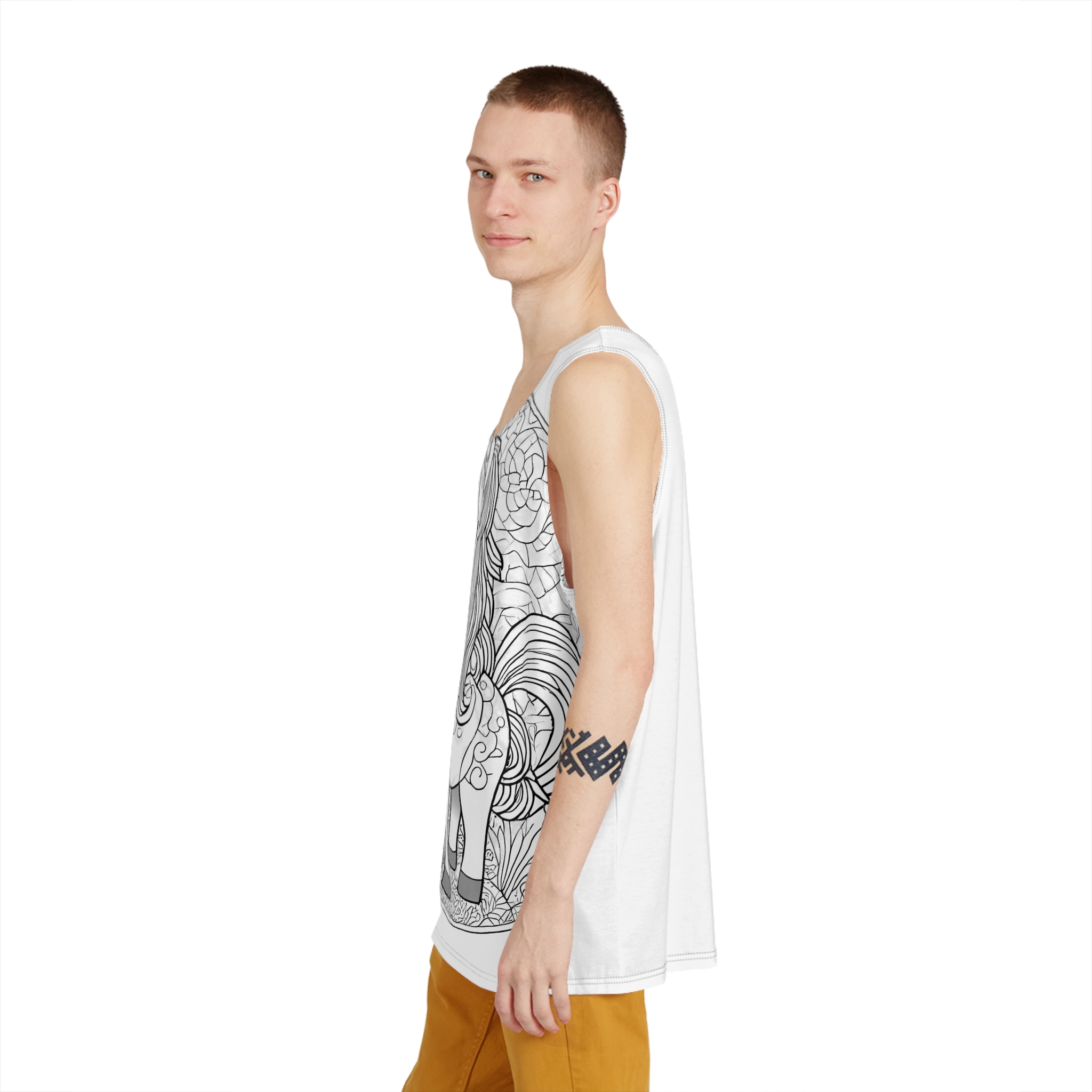 Unicorns 232 Mens Tank Aop