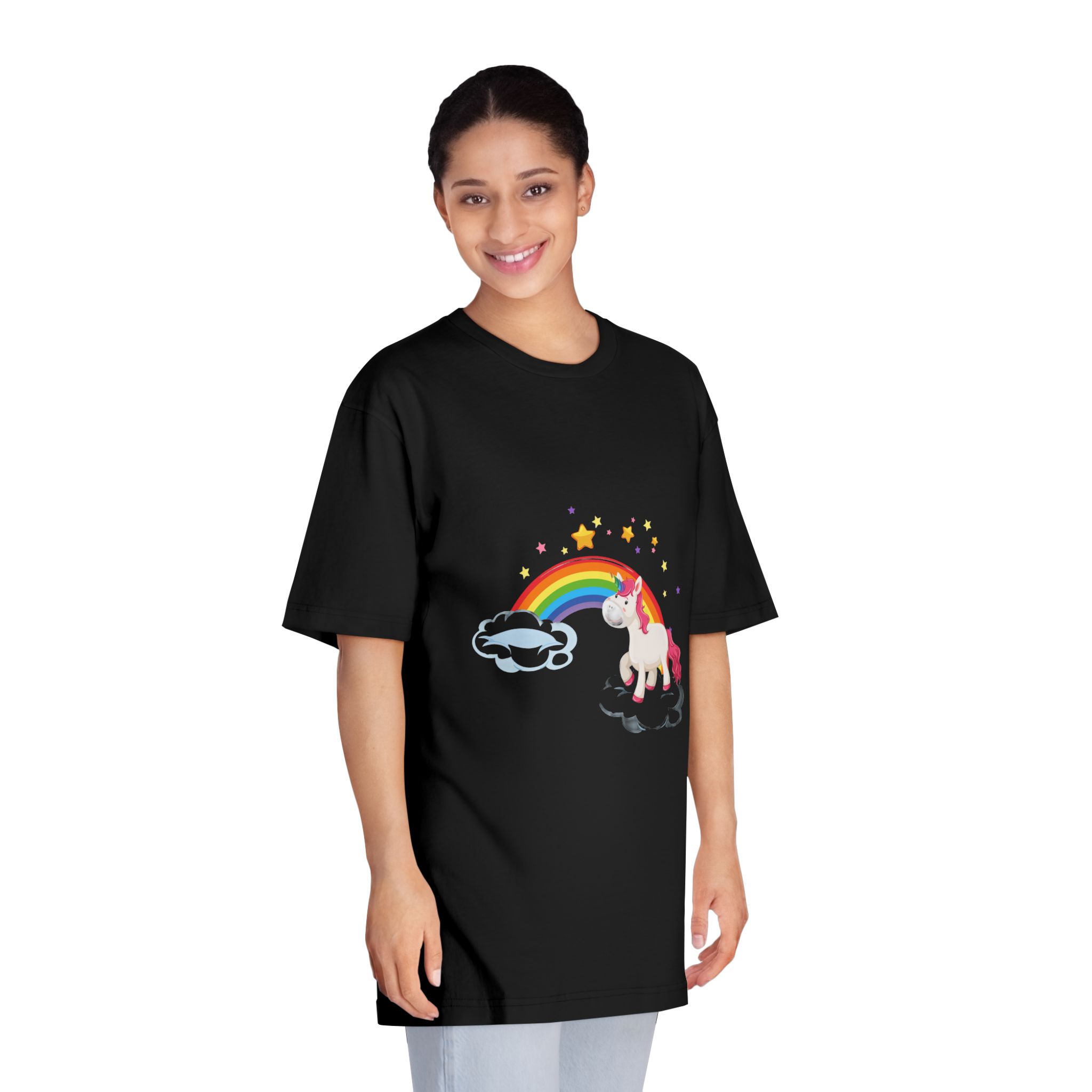 Unicorn V762 Unisex Classic Crewneck T Shirt - Image 7