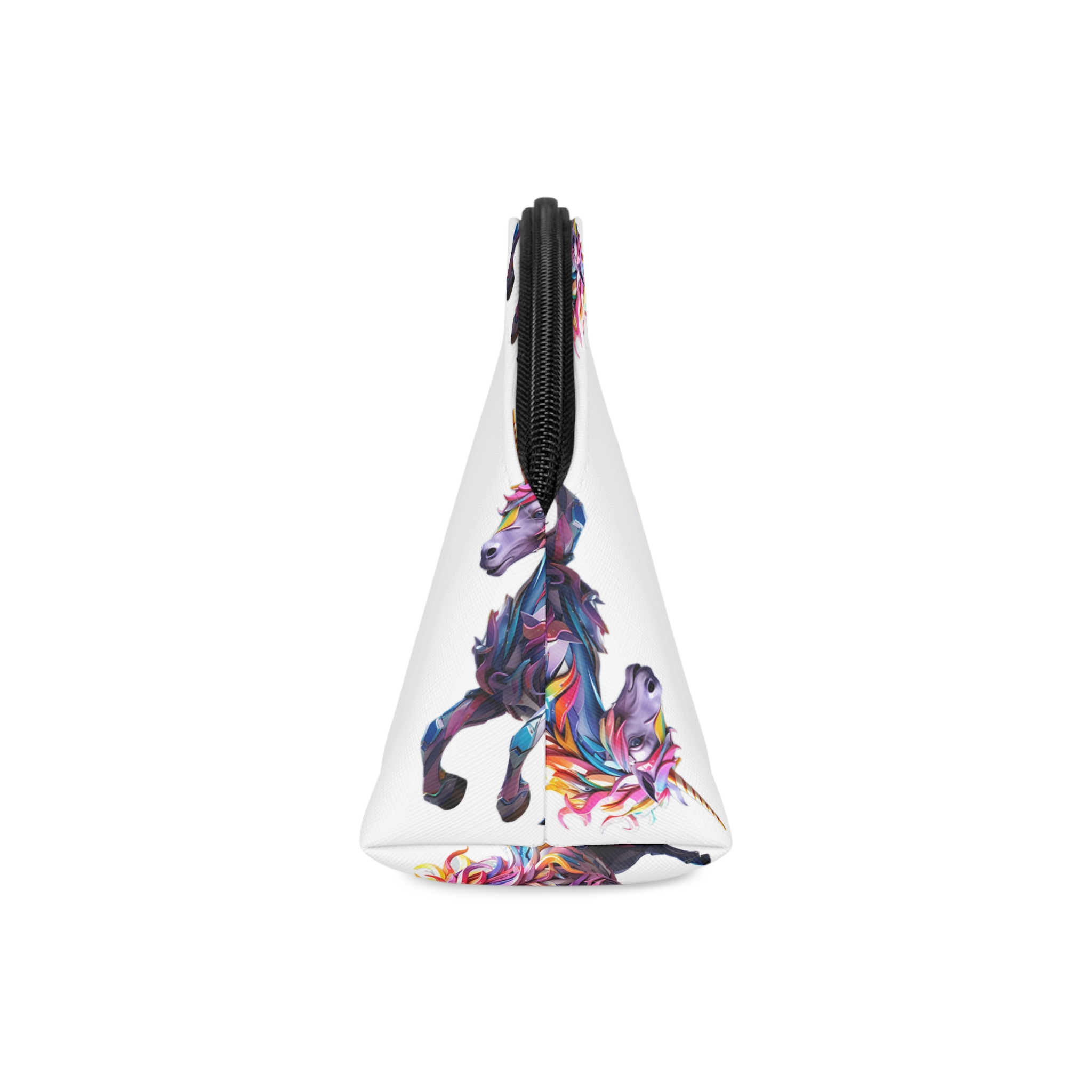 Colorful 3d Mythical Unicorn (4) Makeup Bag - Image 4