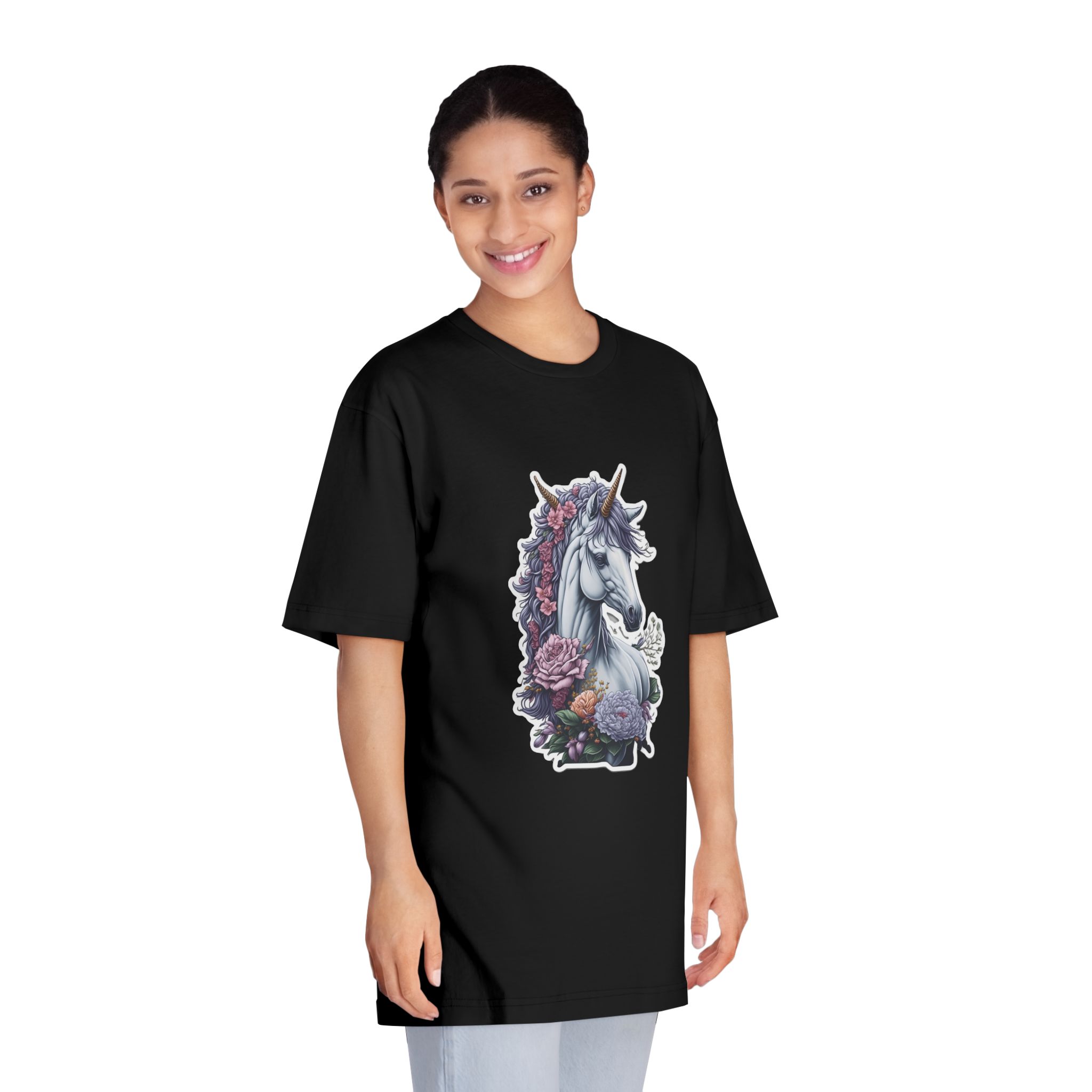 Unicorns 264 Unisex Classic Crewneck T Shirt - Image 7