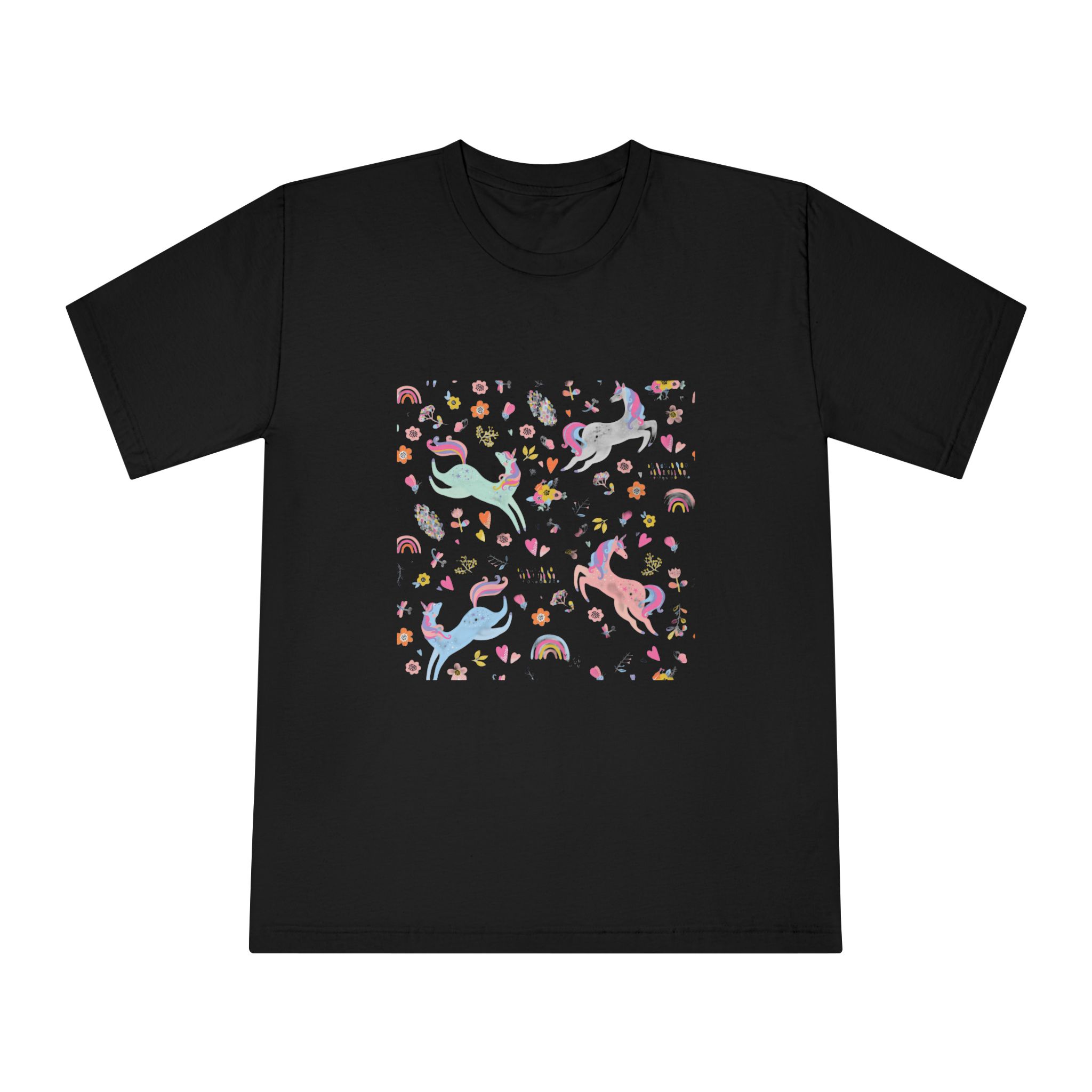 Unicorn V529 Unisex Classic Crewneck T Shirt - Image 5