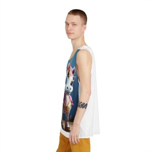 Animated Unicorn Children Generated By Ai (17) Mens Tank Aop