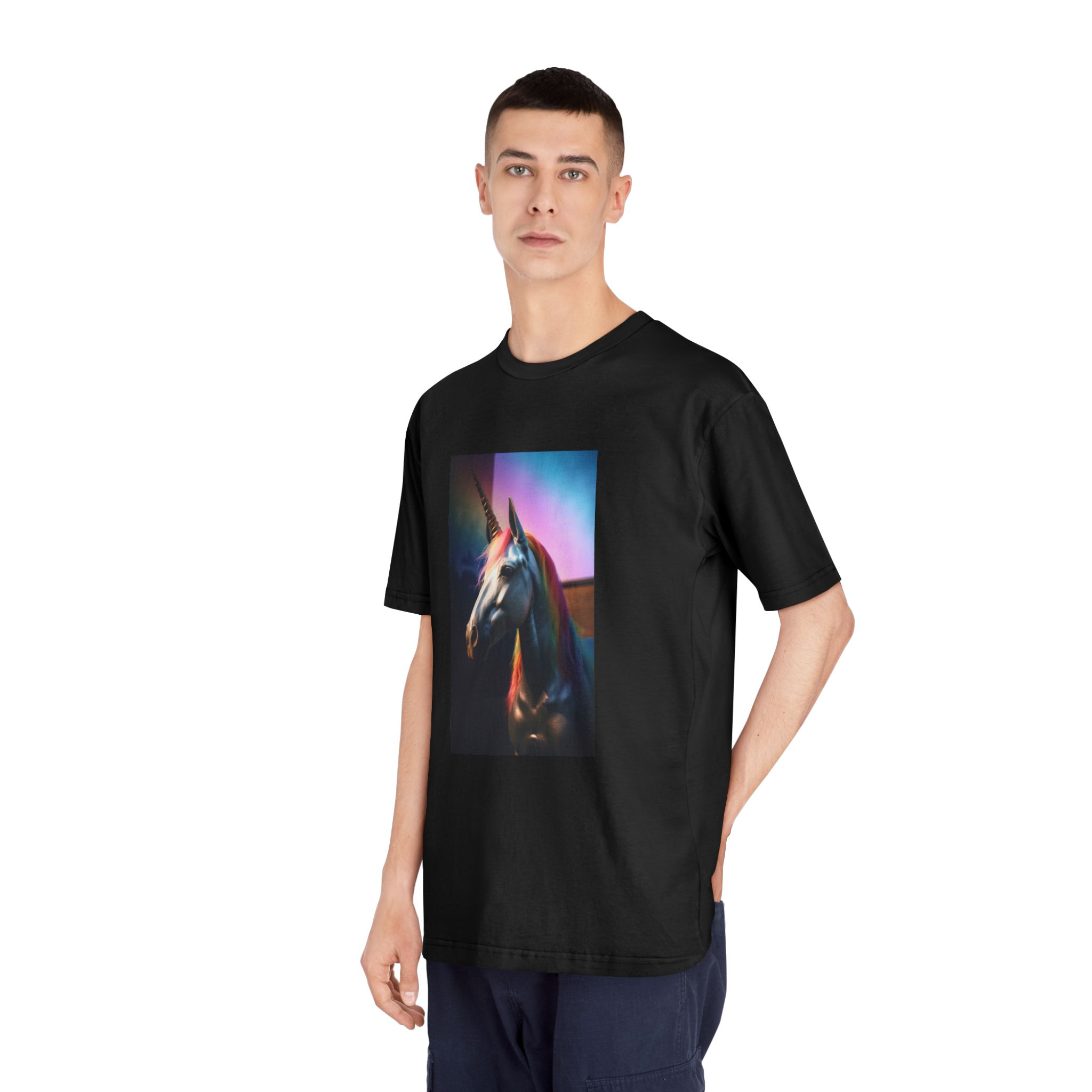 Magical Mythical Unicorn Creature 6 Unisex Classic Crewneck T Shirt - Image 8