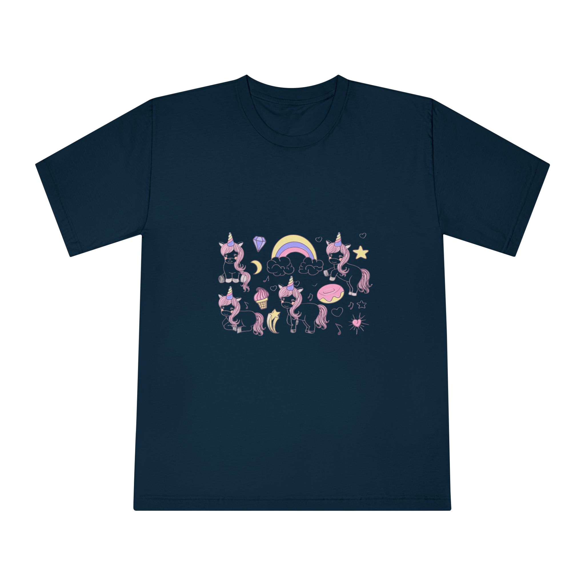 Unicorn V498 Unisex Classic Crewneck T Shirt - Image 17