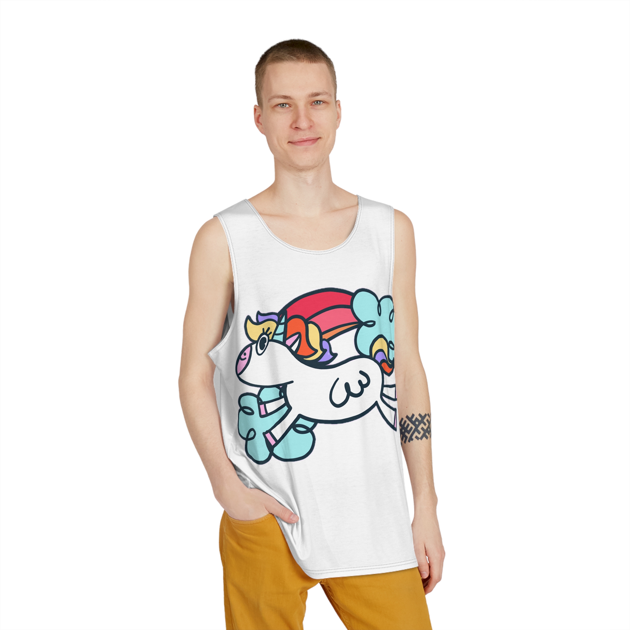 Unicorn V326 Mens Tank Aop - Image 3