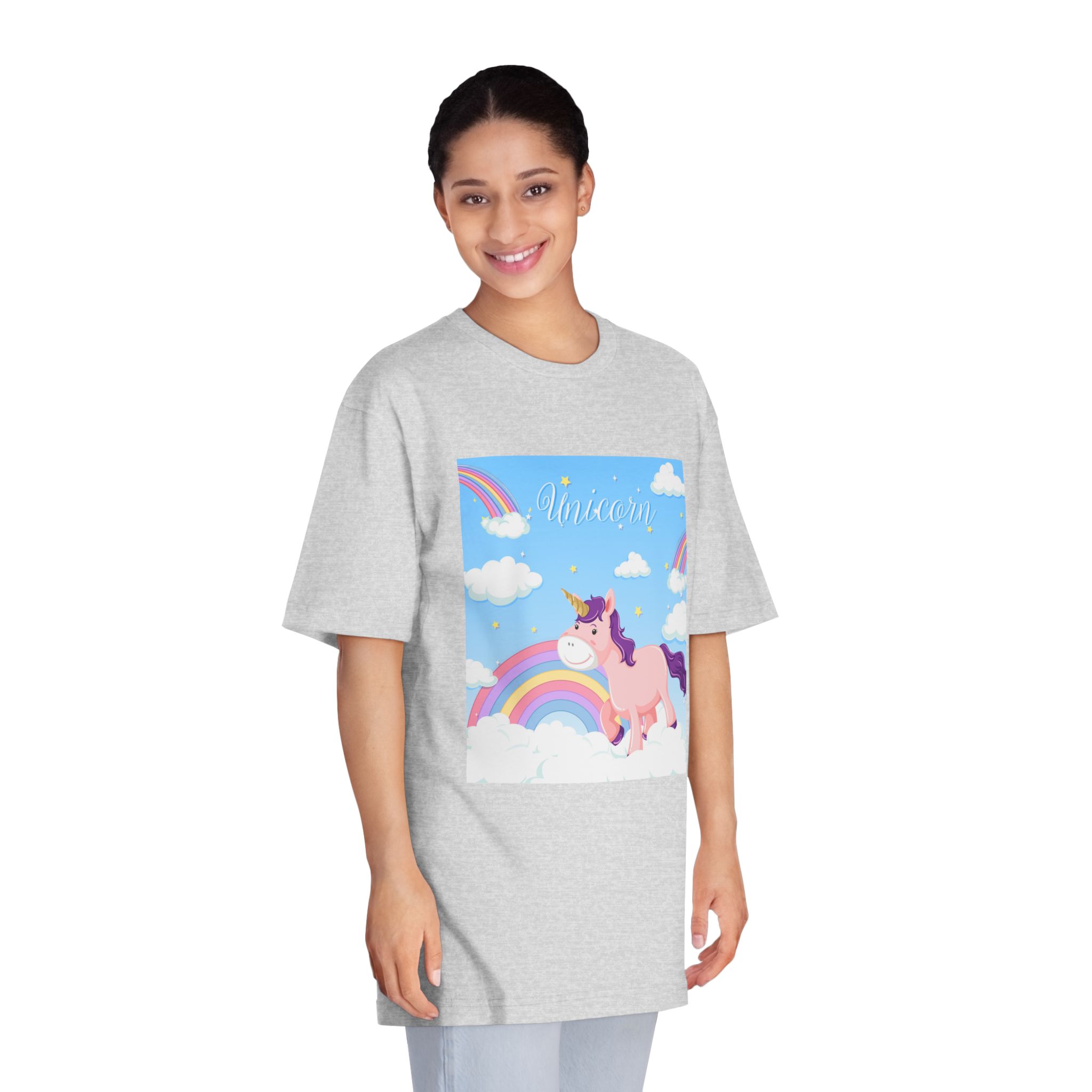Unicorn V575 Unisex Classic Crewneck T Shirt - Image 15