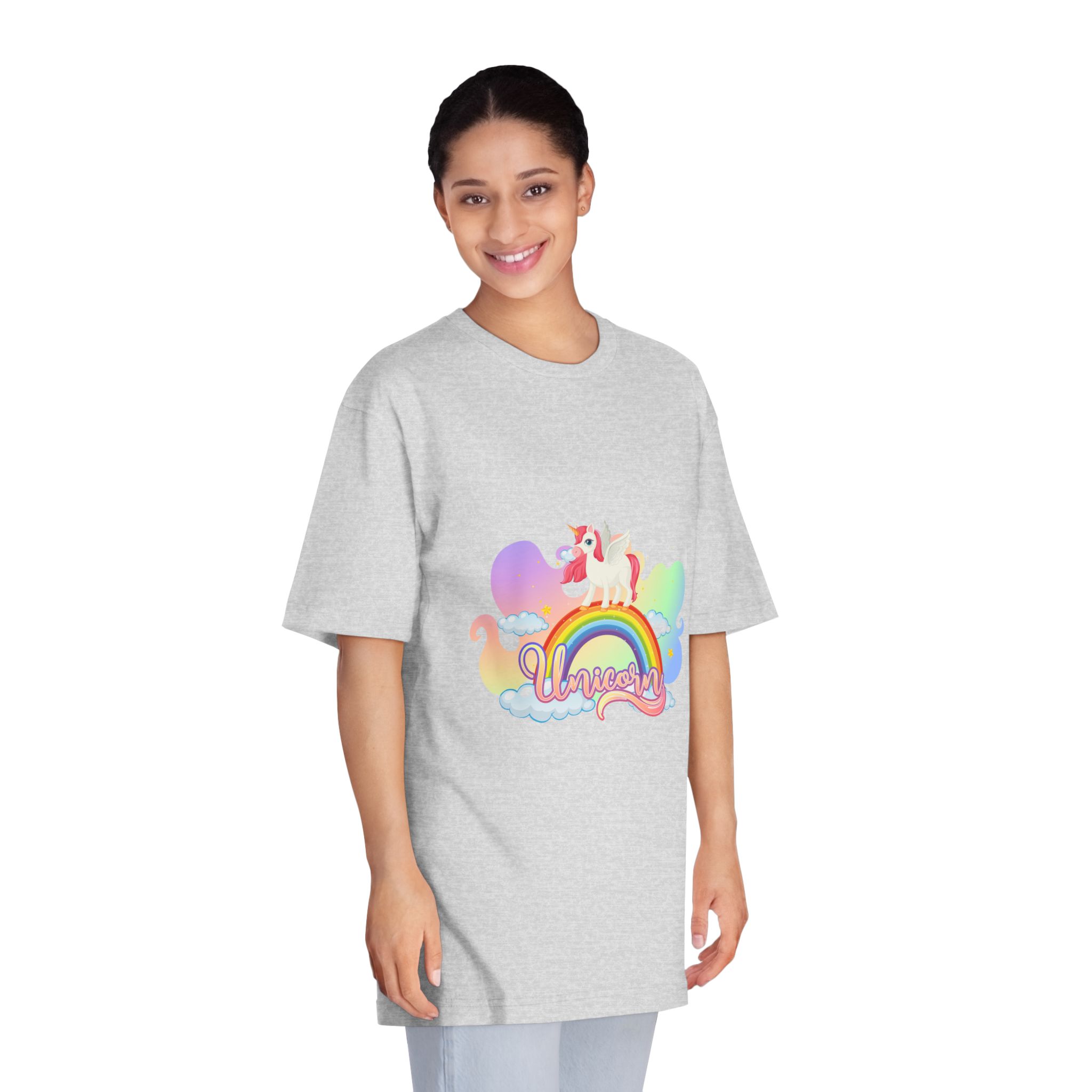 Unicorn V576 Unisex Classic Crewneck T Shirt - Image 15