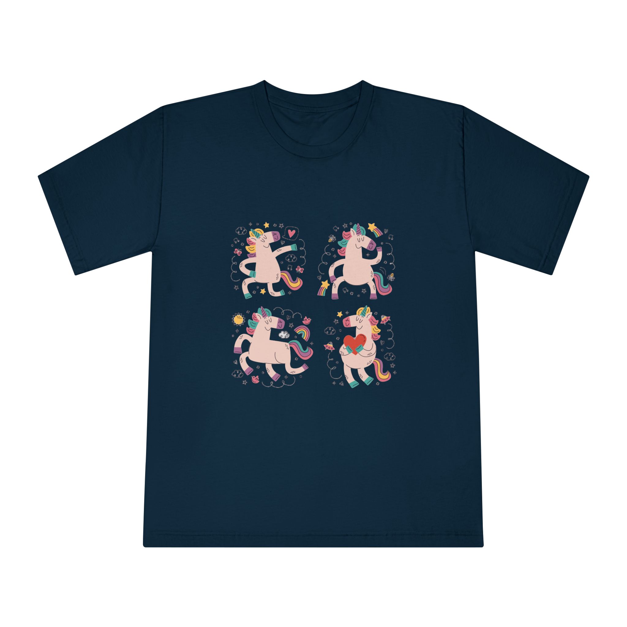 Unicorn V844 Unisex Classic Crewneck T Shirt - Image 17