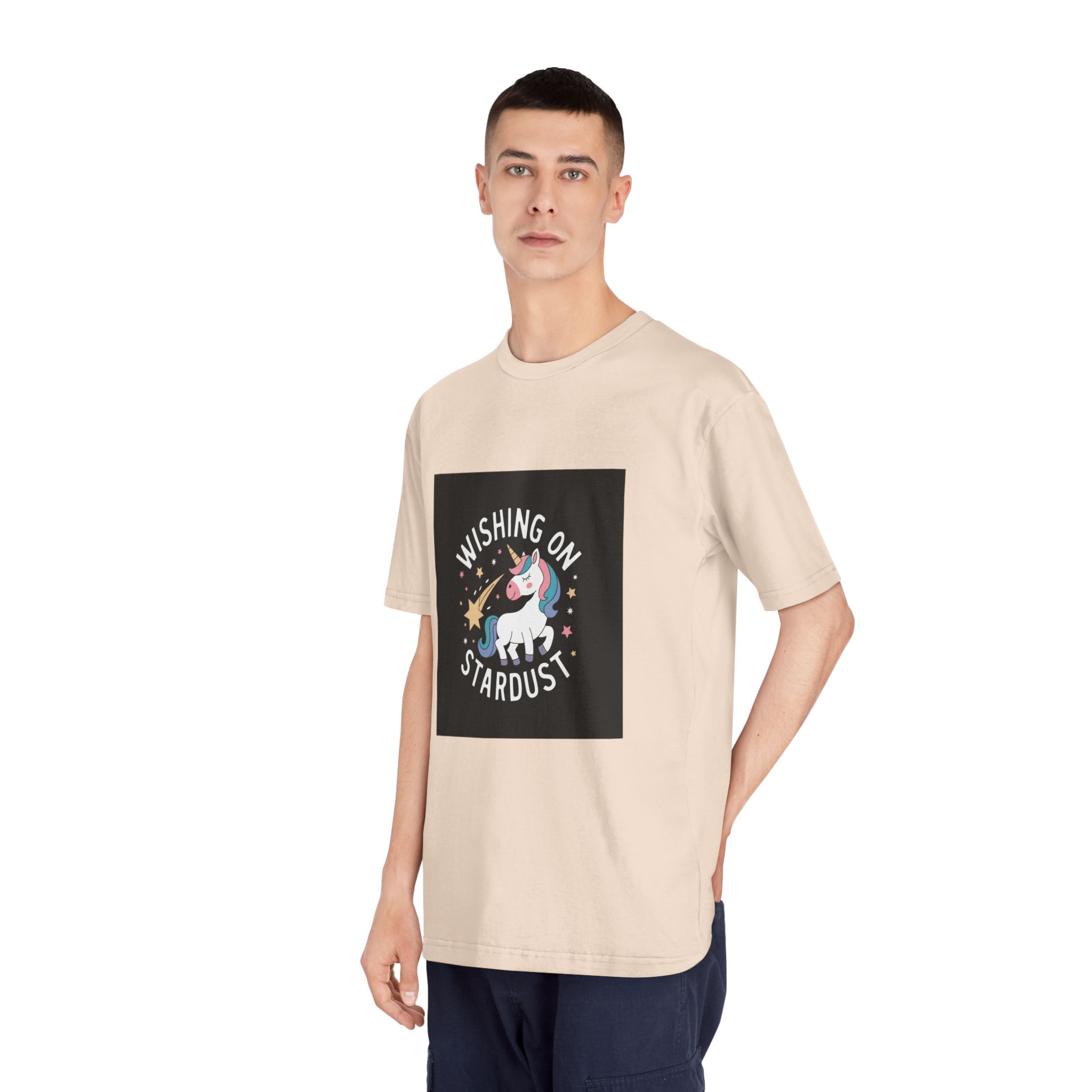 Wishing On Stardust 1 Unisex Classic Crewneck T Shirt - Image 12