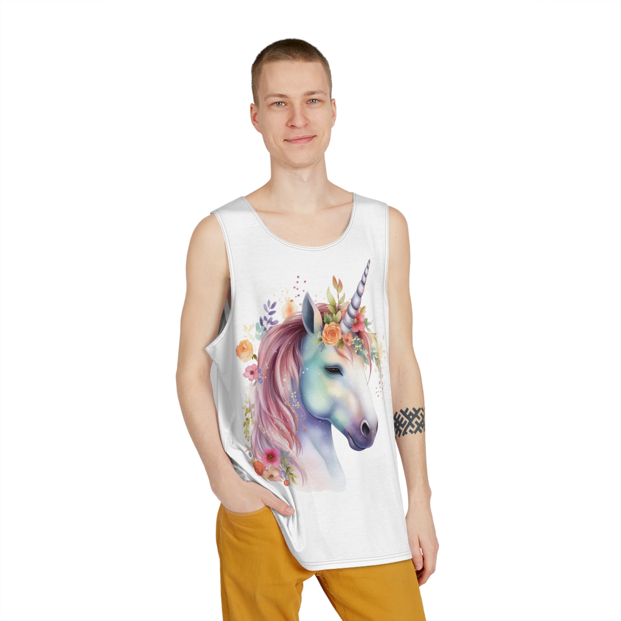 Unicorns 326 Mens Tank Aop - Image 3