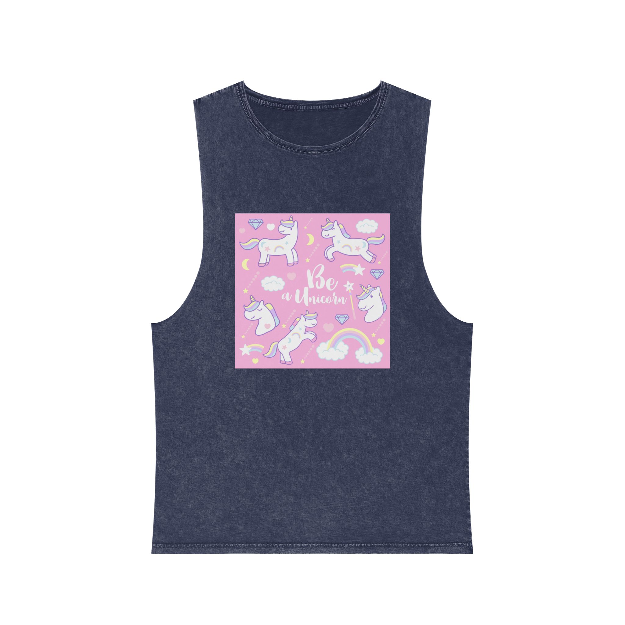 Unicorn V448 Unisex Stonewash Tank Top - Image 13