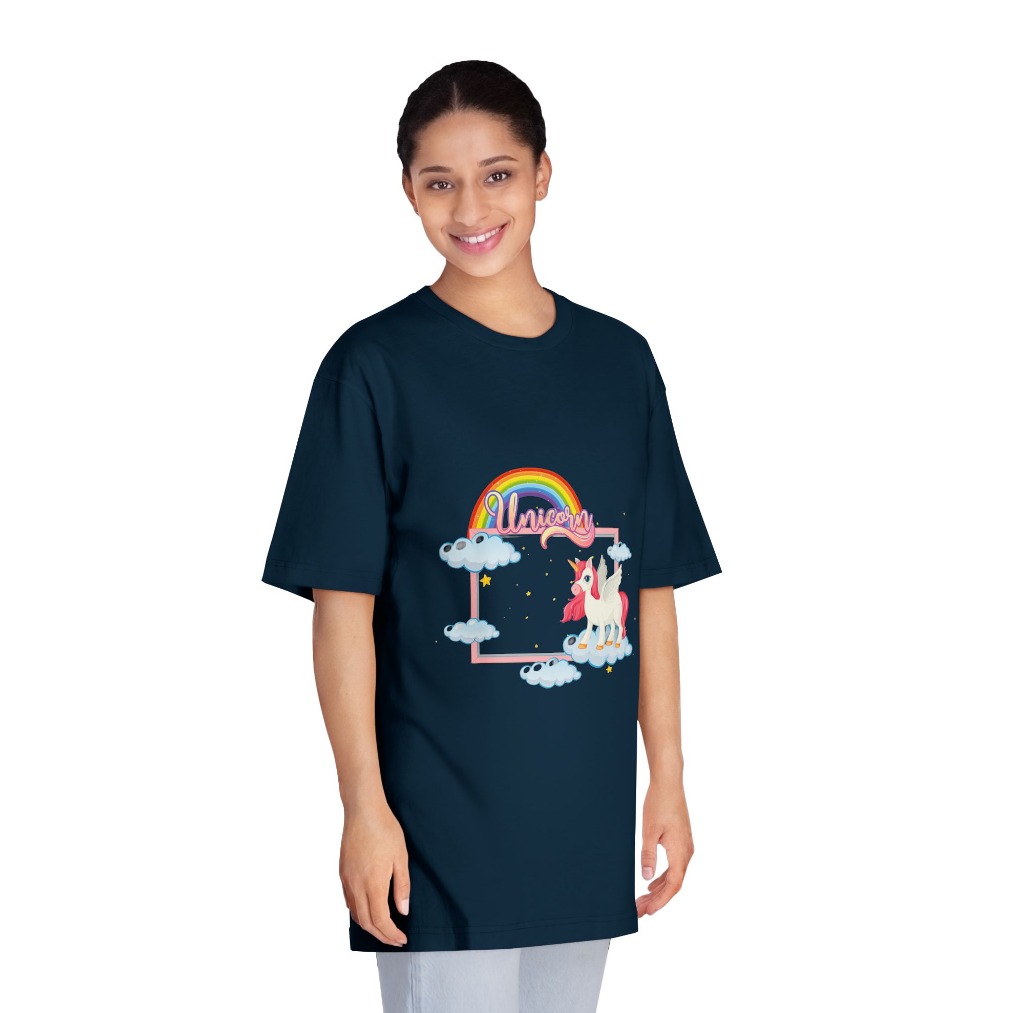 Unicorn V577 Unisex Classic Crewneck T Shirt - Image 19