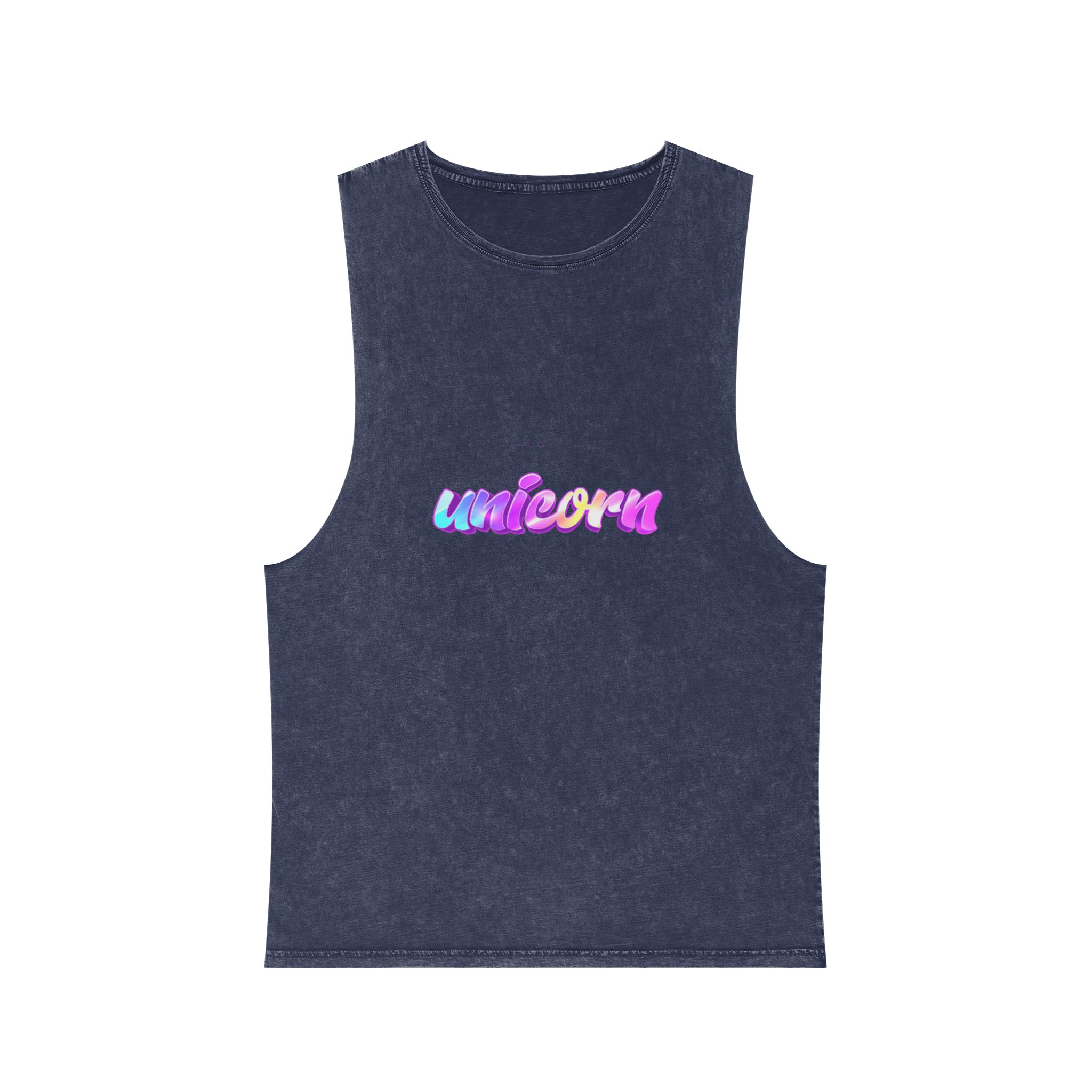 Unicorn 1 Copia Unisex Stonewash Tank Top - Image 13
