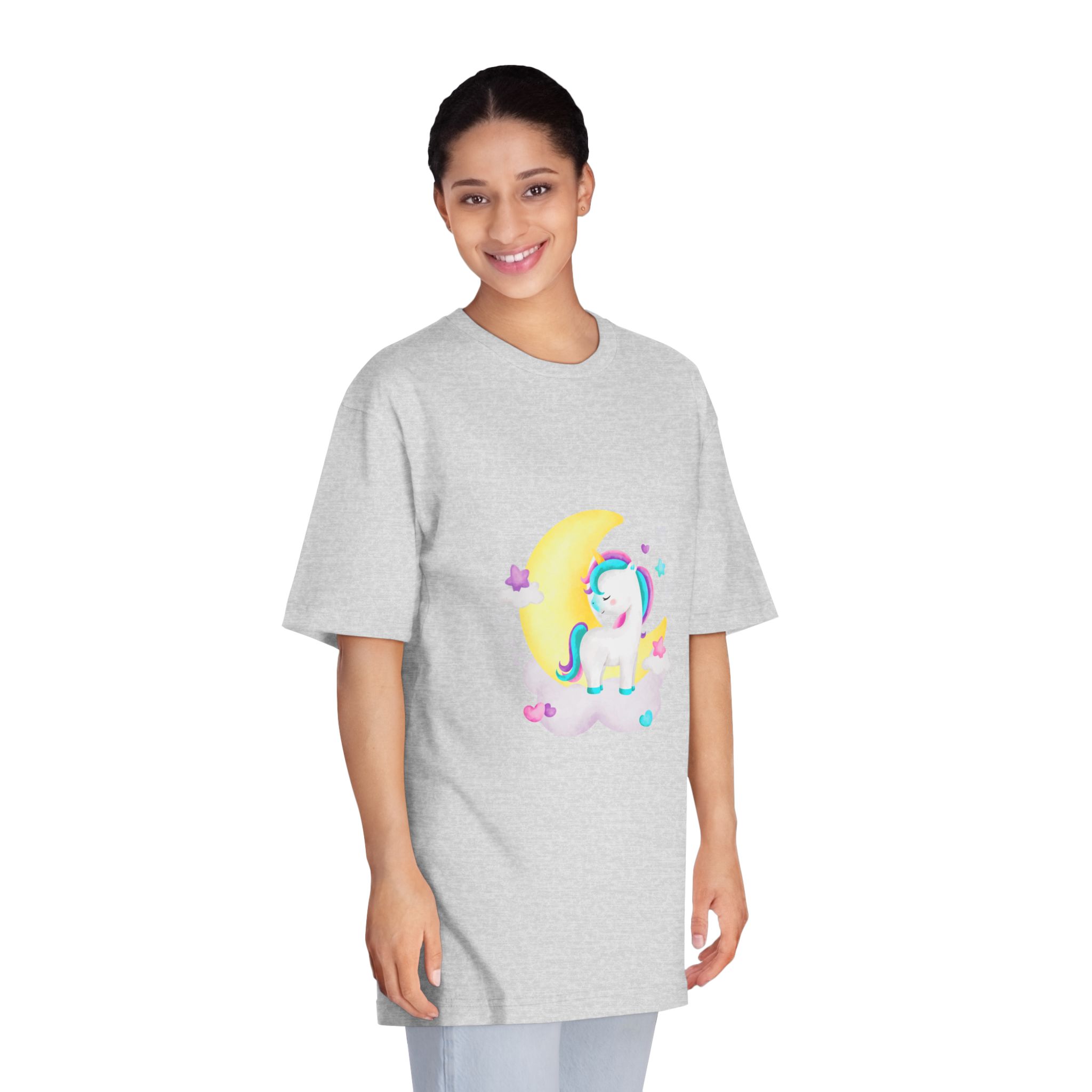 Unicorn V772 Unisex Classic Crewneck T Shirt - Image 15