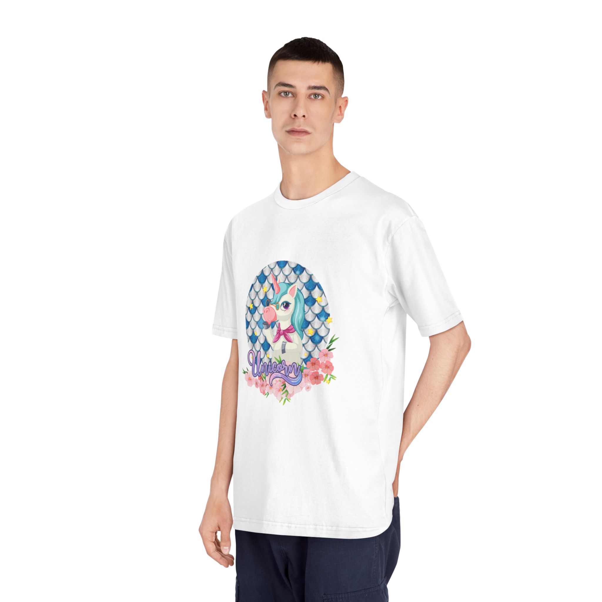 Unicorn V656 Unisex Classic Crewneck T Shirt - Image 4