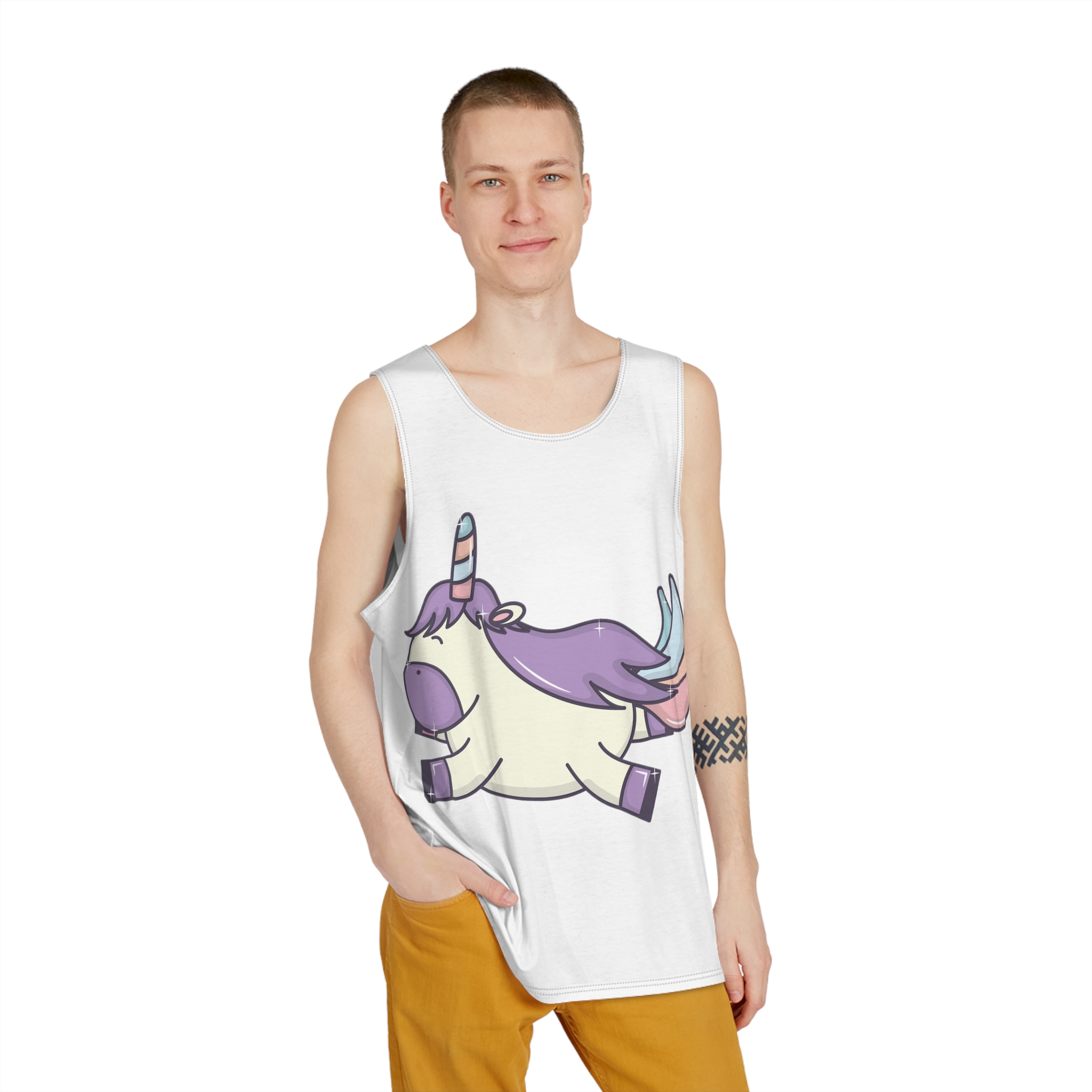 Unicorns 87 Mens Tank Aop - Image 3