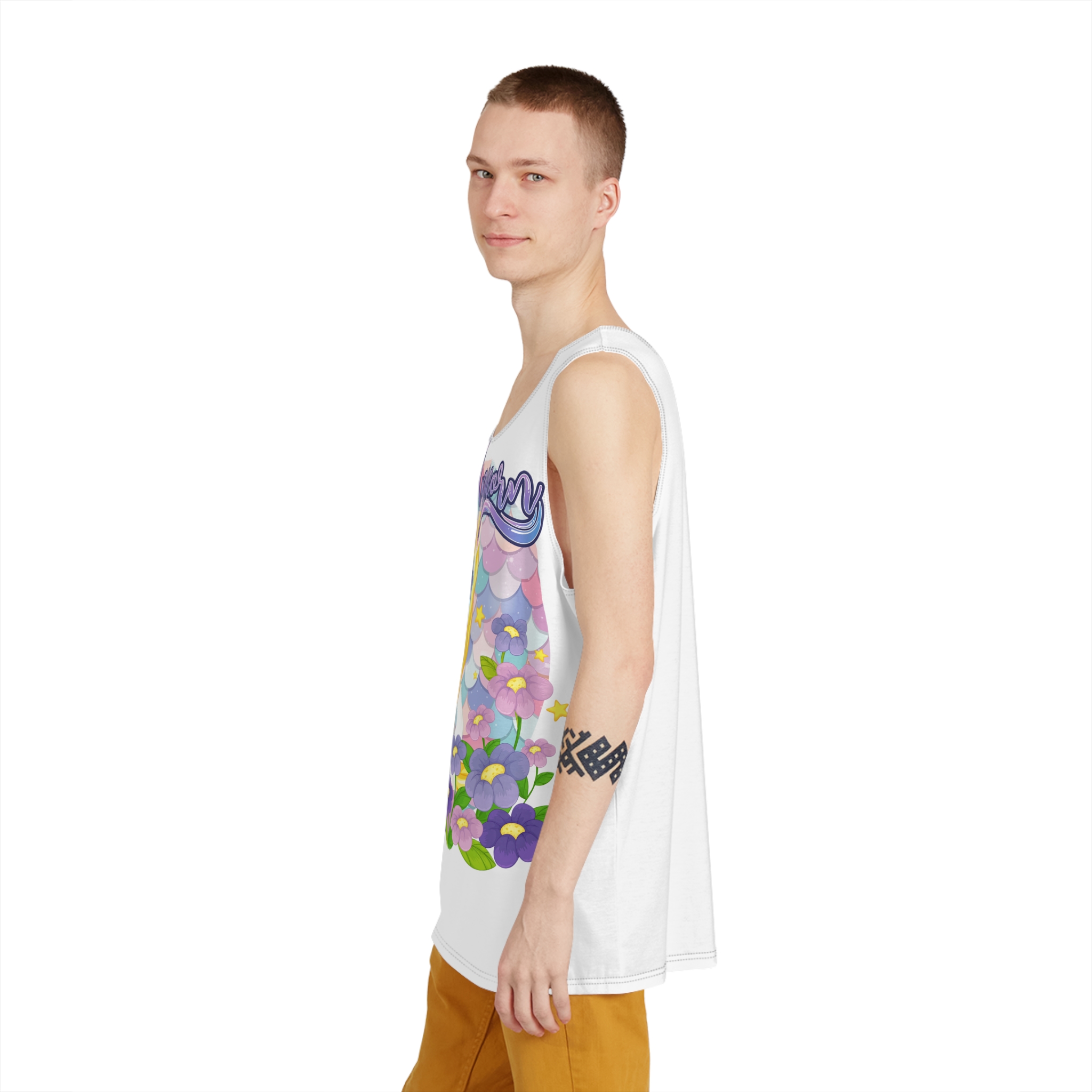 Unicorn V623 Mens Tank Aop