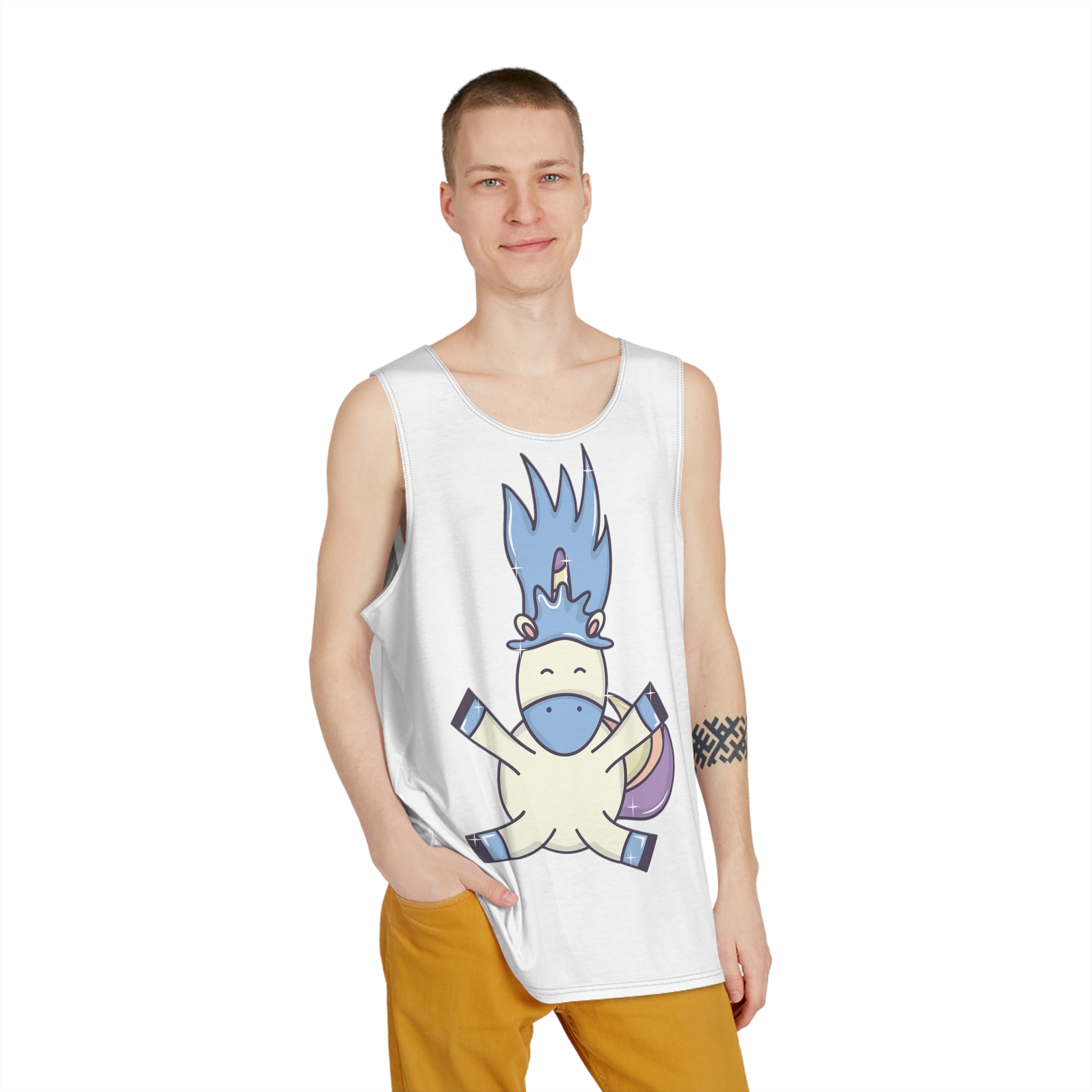 Unicorns 88 Mens Tank Aop - Image 3