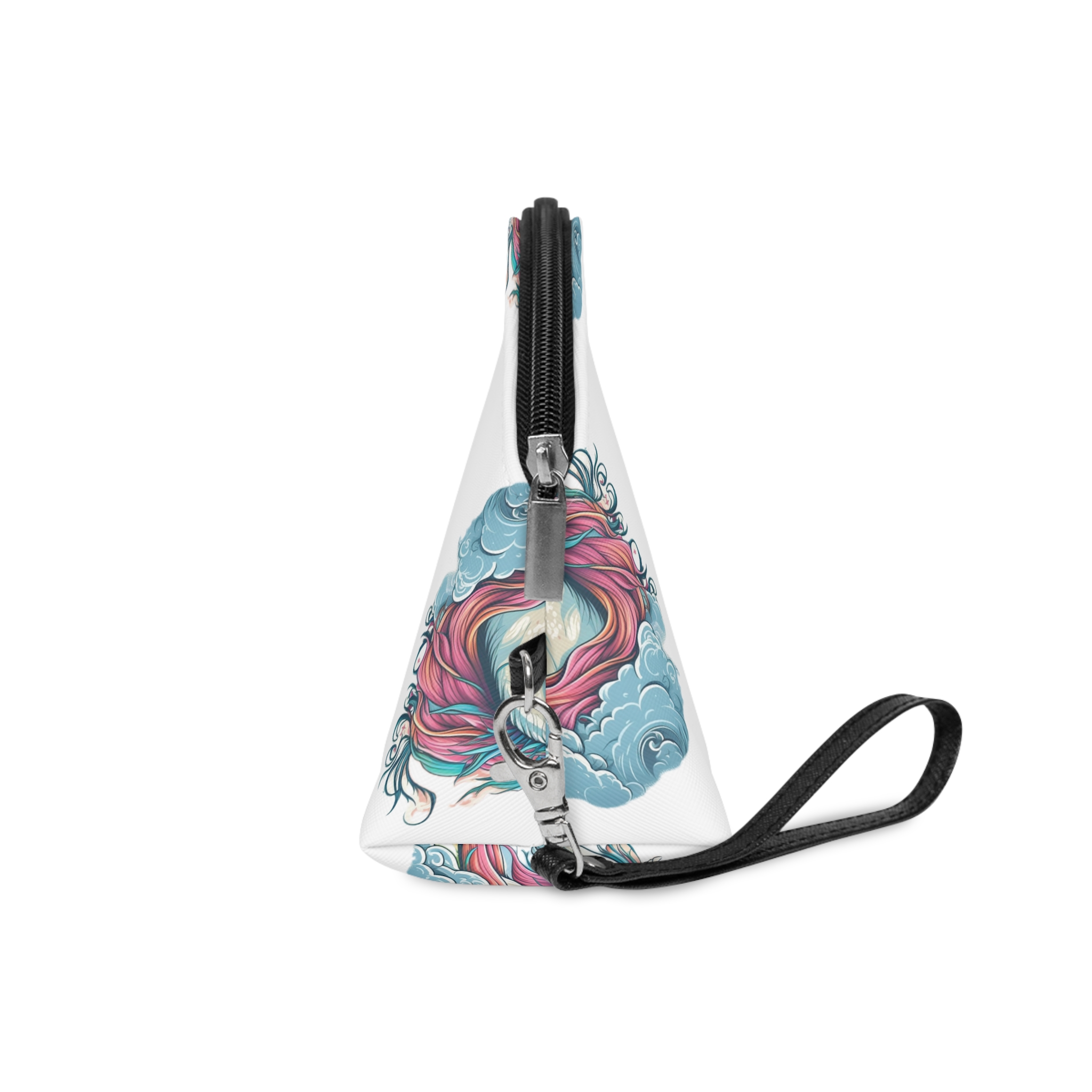 Colorful Unicorn Illustration Created With Ai Tools Makeup Bag - Image 3