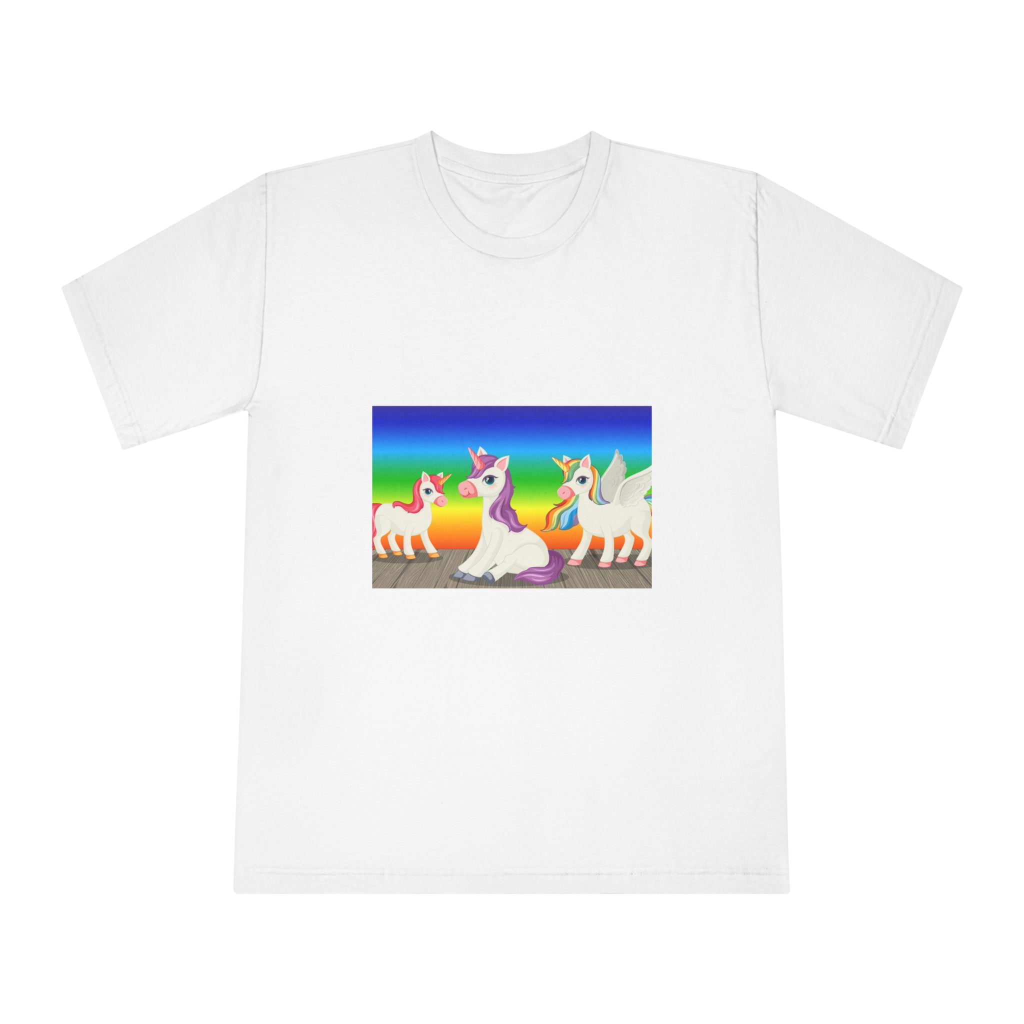 Unicorn V711 Unisex Classic Crewneck T Shirt