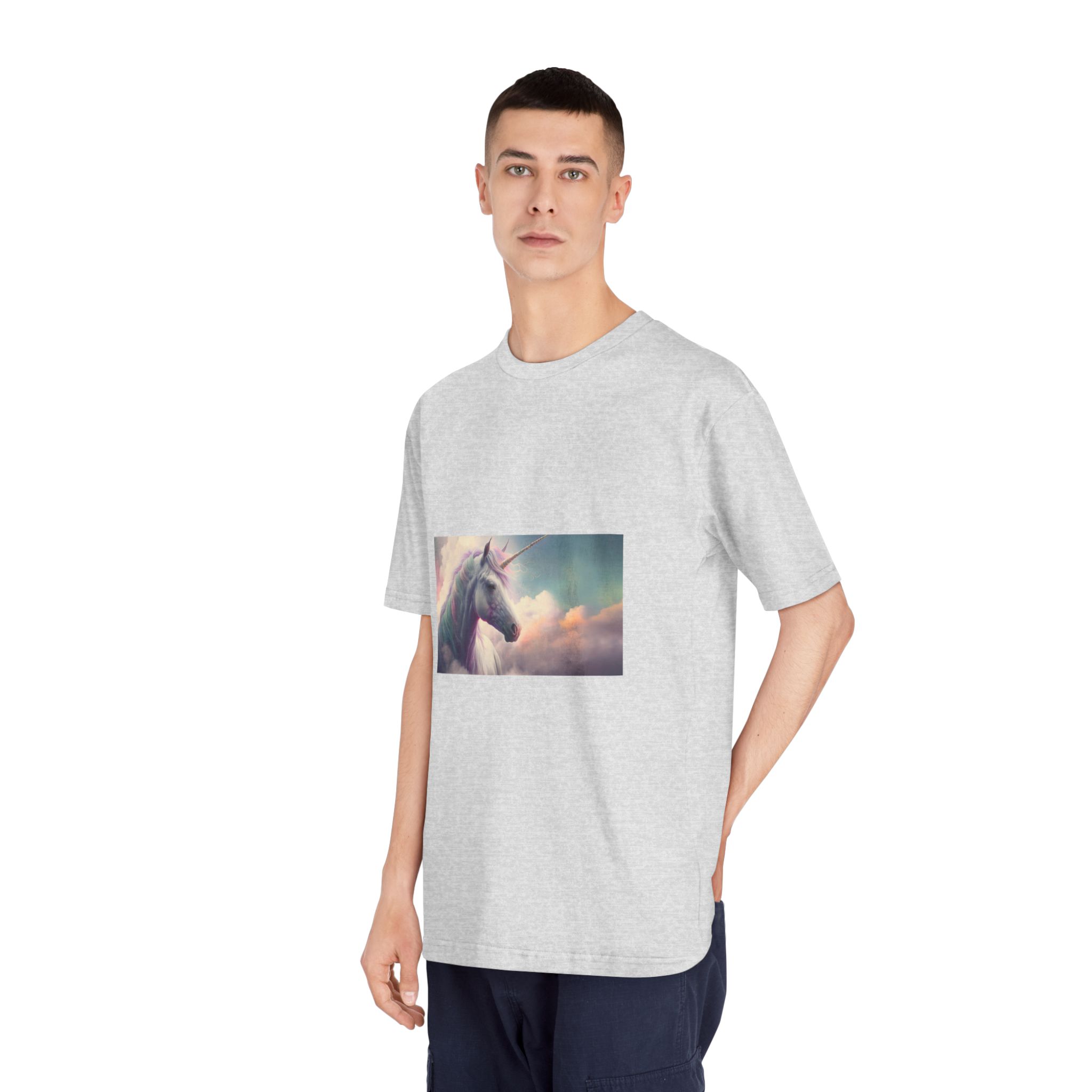 Unicorn (1) Unisex Classic Crewneck T Shirt - Image 16