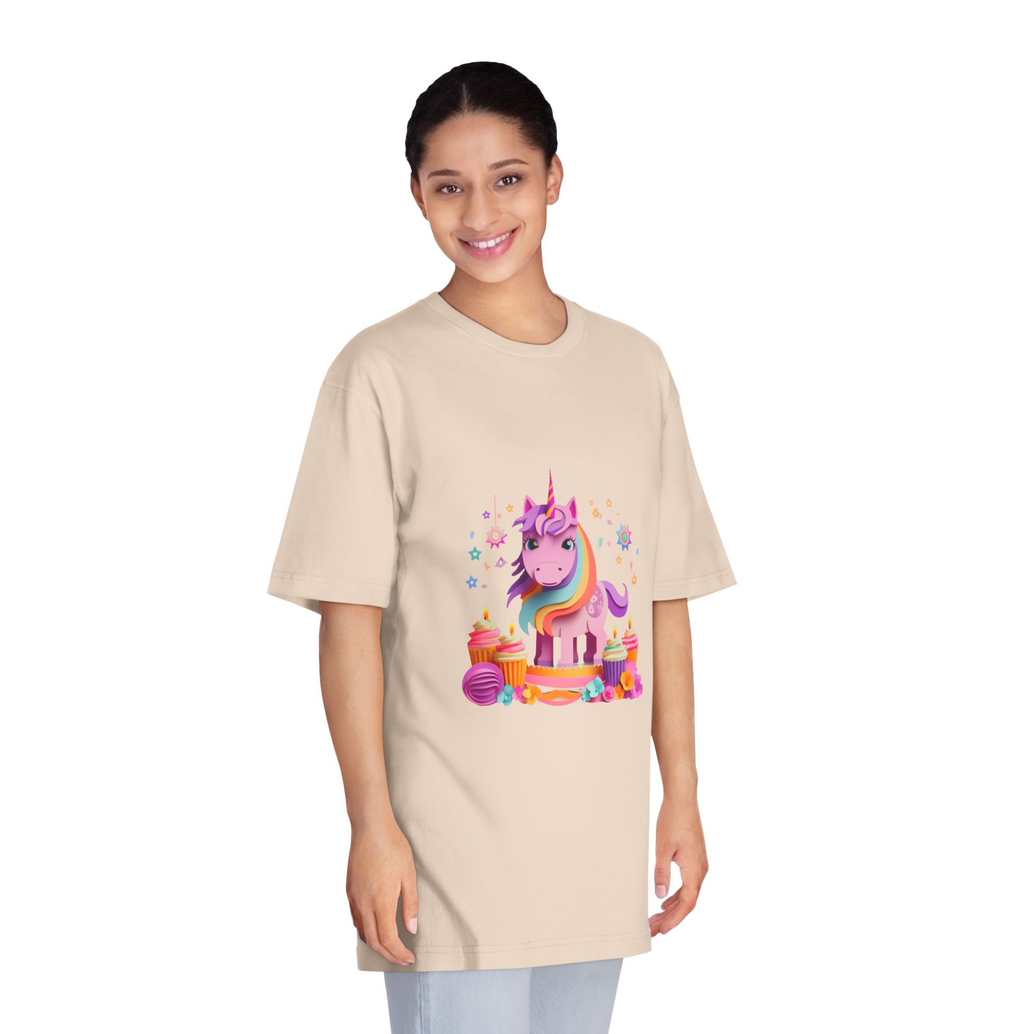 Unicorns 352 Unisex Classic Crewneck T Shirt - Image 11