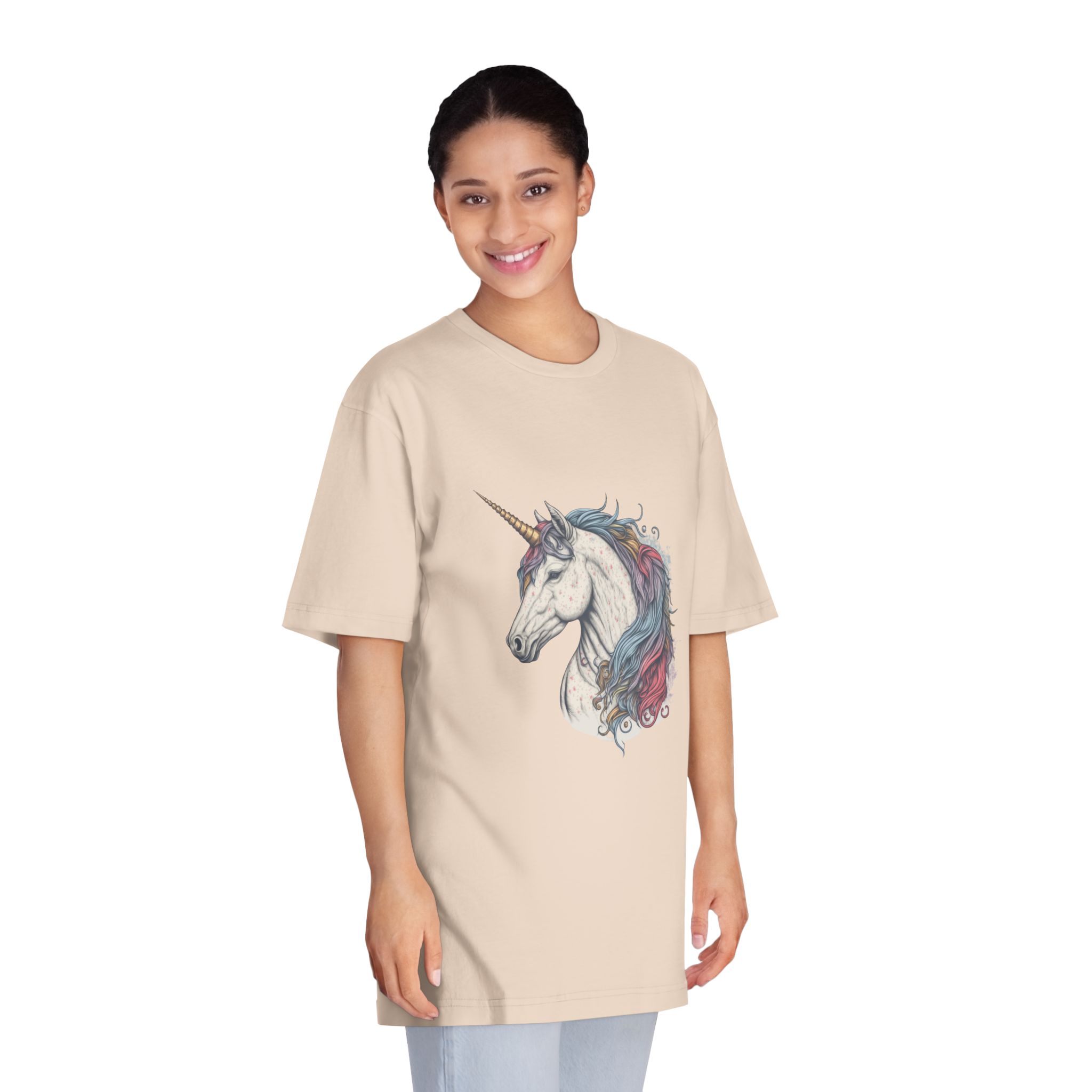 Unicorns 383 Unisex Classic Crewneck T Shirt - Image 11