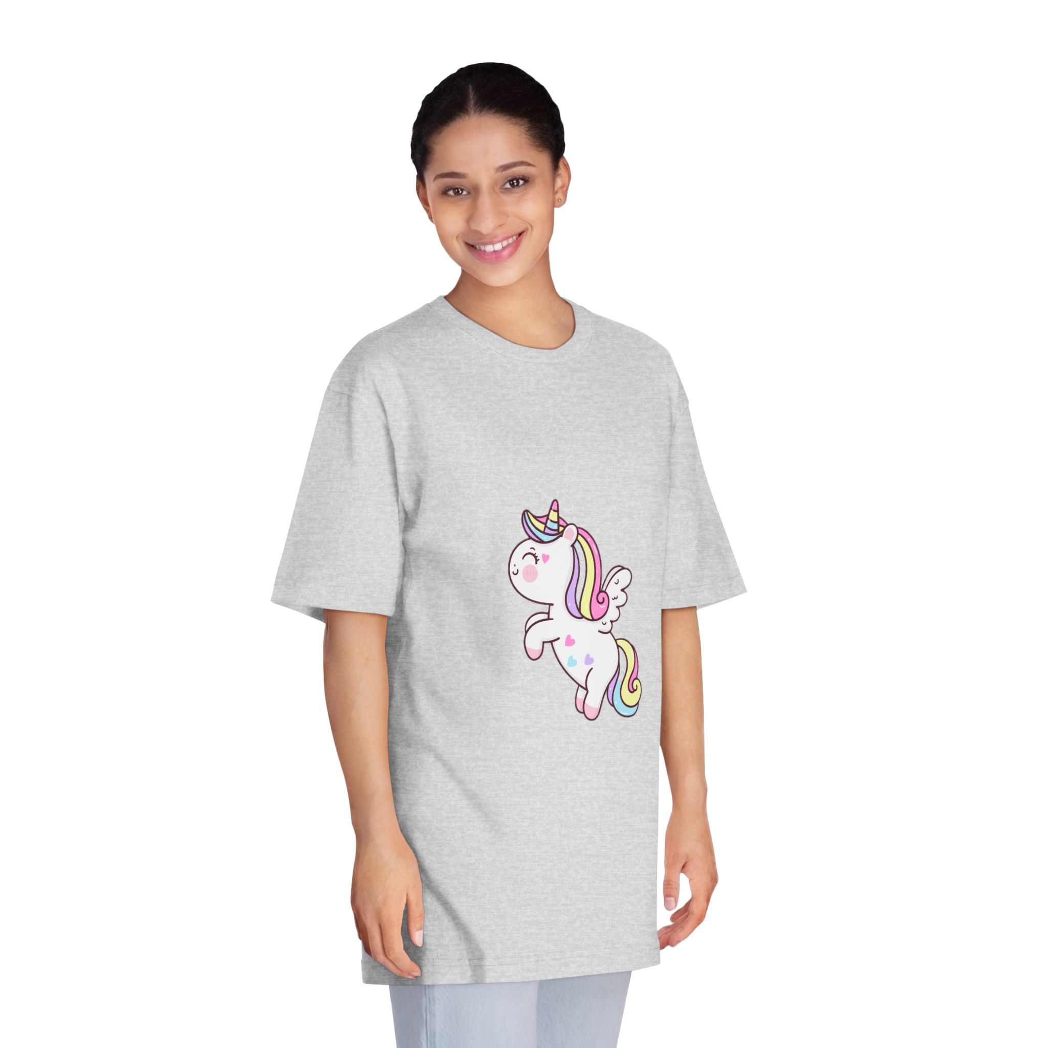 Unicorn V539 Unisex Classic Crewneck T Shirt - Image 15