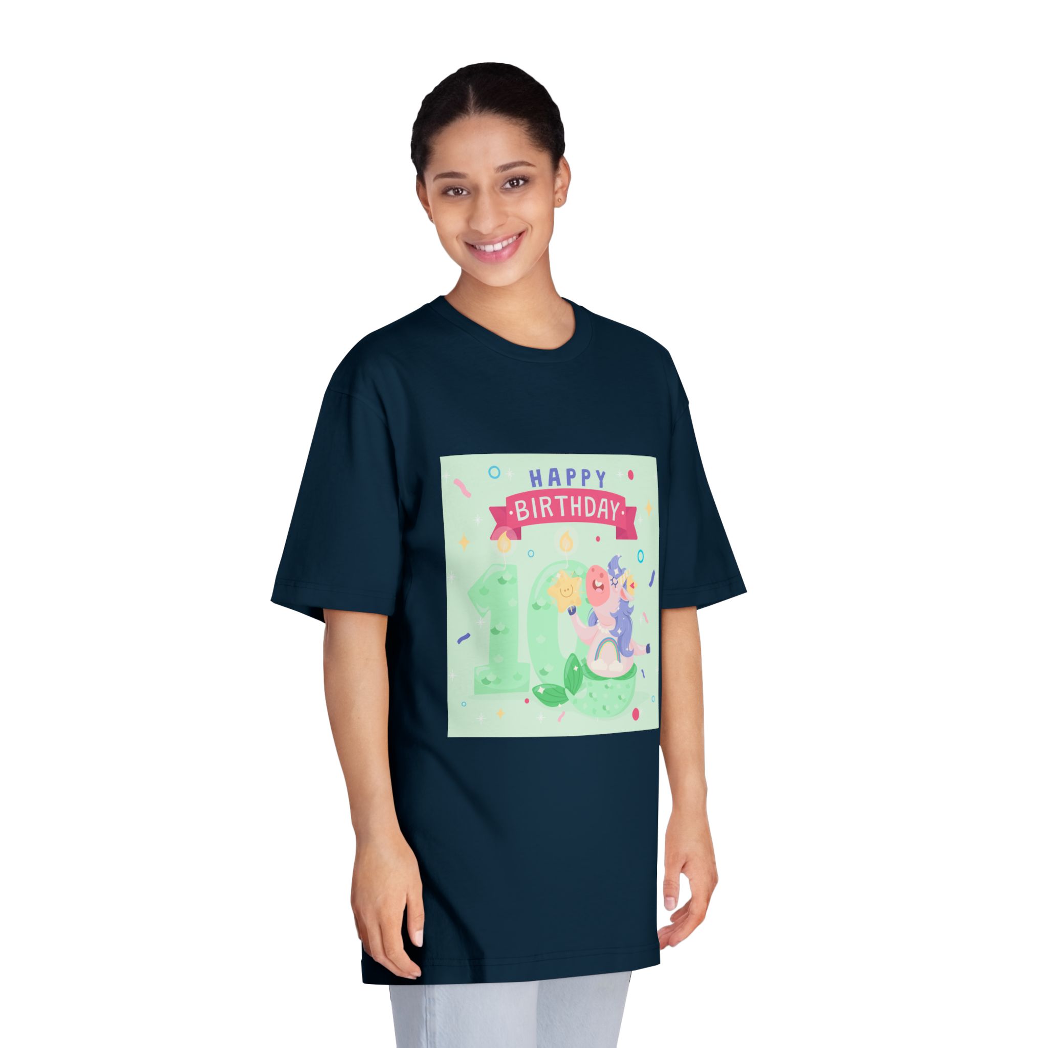 Unicorn V738 Unisex Classic Crewneck T Shirt - Image 19