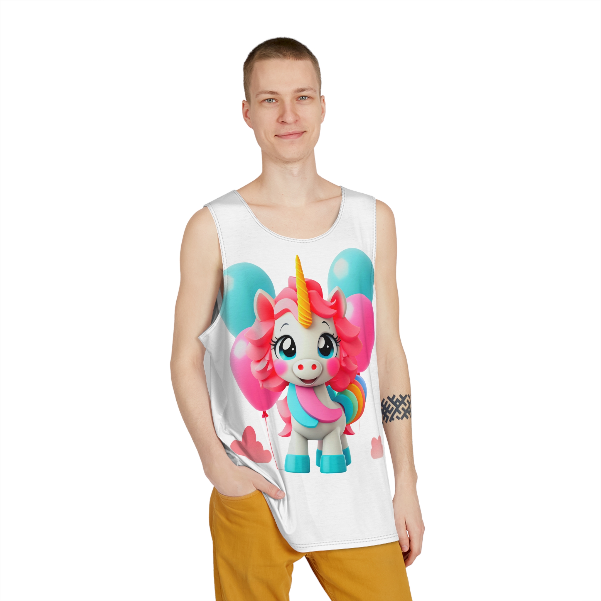 Unicorns 349 Mens Tank Aop - Image 3