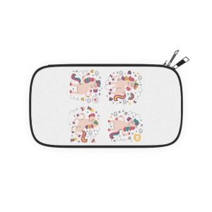 Doodle Hand Drawn Unicorn Stickers Passport Wallet