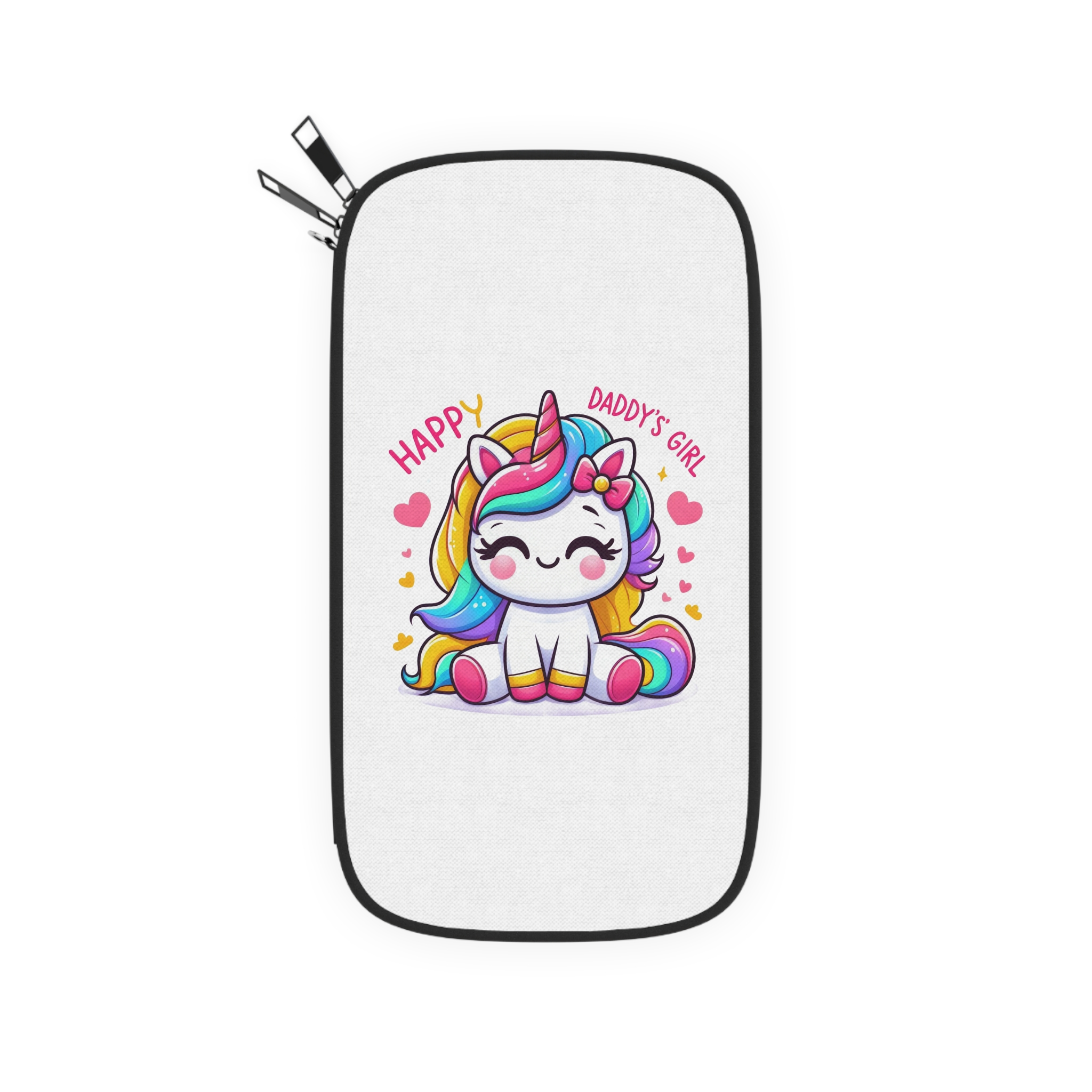 Happy Daddys Girl Unicorn Passport Wallet - Image 2