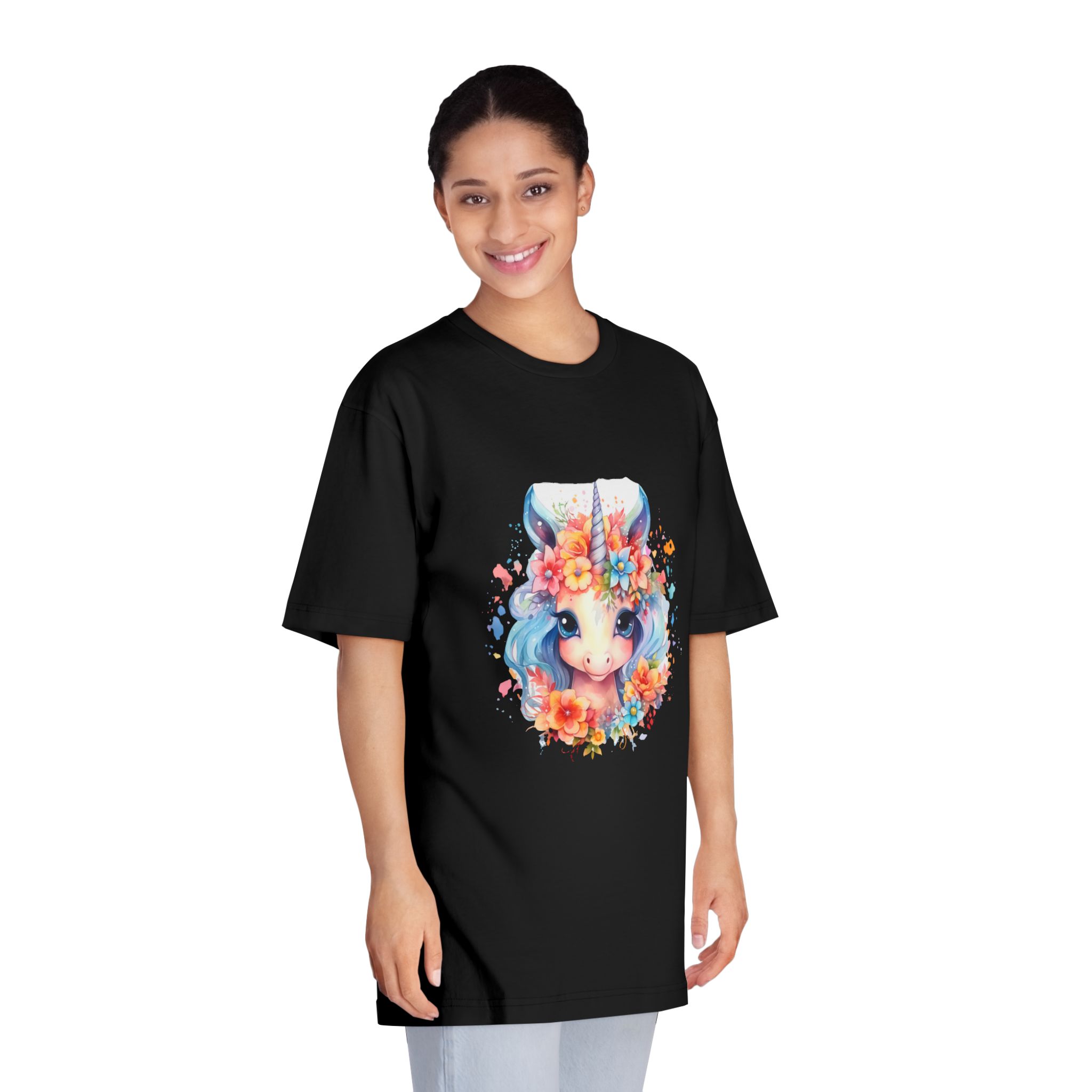 Unicorns 185 Unisex Classic Crewneck T Shirt - Image 7