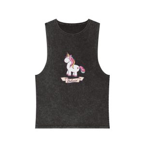 Unicorn V112 Unisex Stonewash Tank Top