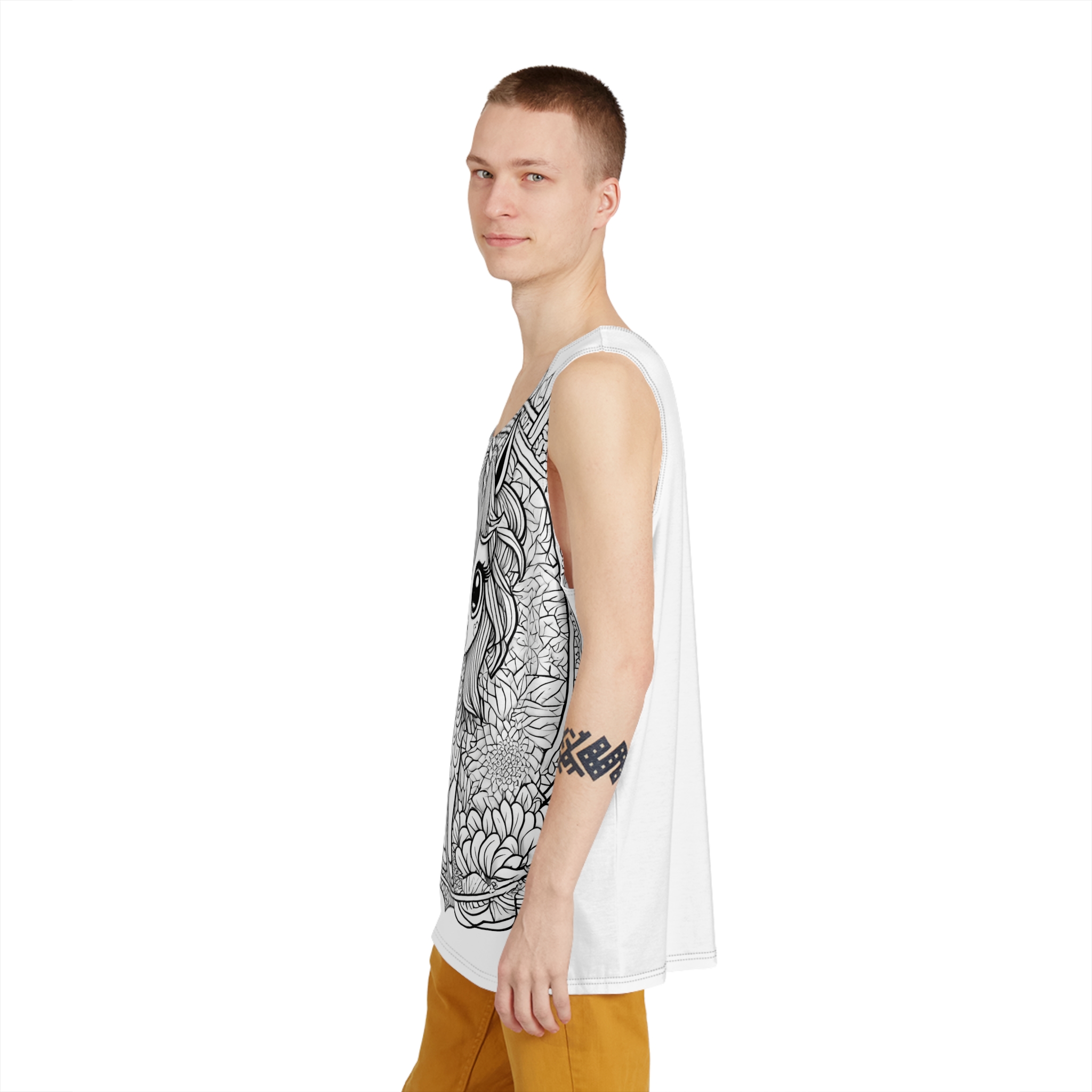Unicorns 231 Mens Tank Aop