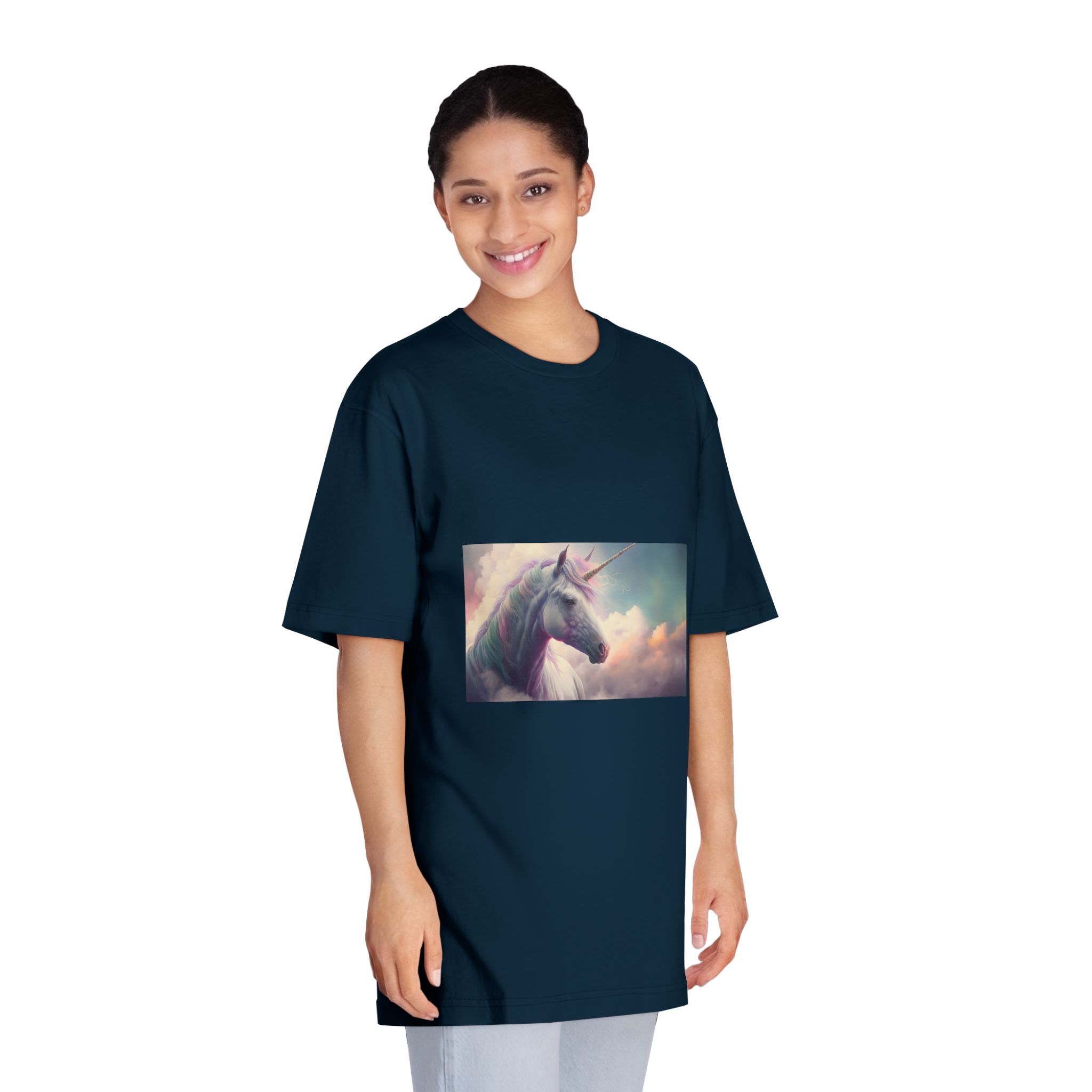 Unicorn (1) Unisex Classic Crewneck T Shirt - Image 19